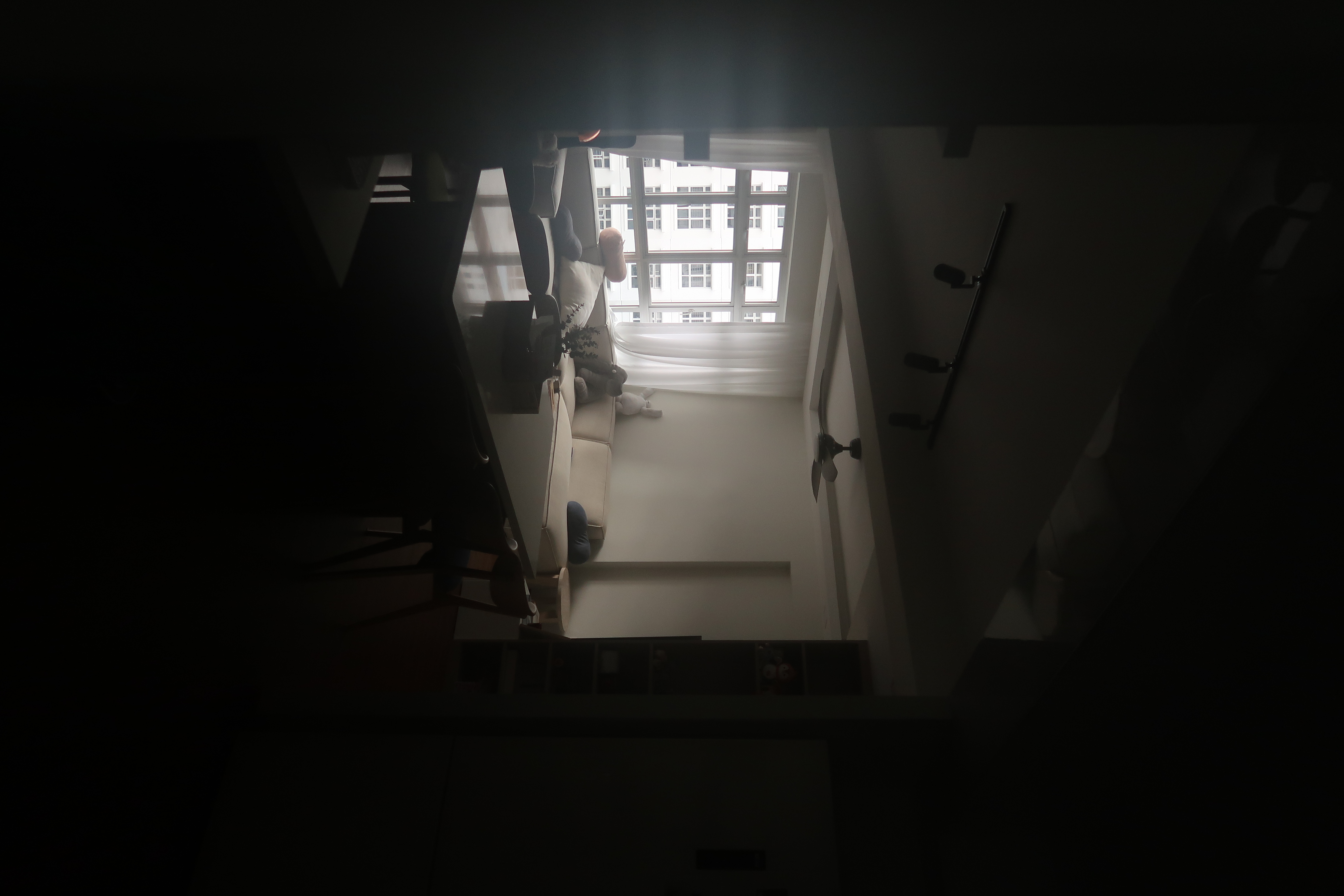 We designed our haus to fit homebodies' weekend routine - dimly lit room, cozy interior, soft lighting, natural light, window