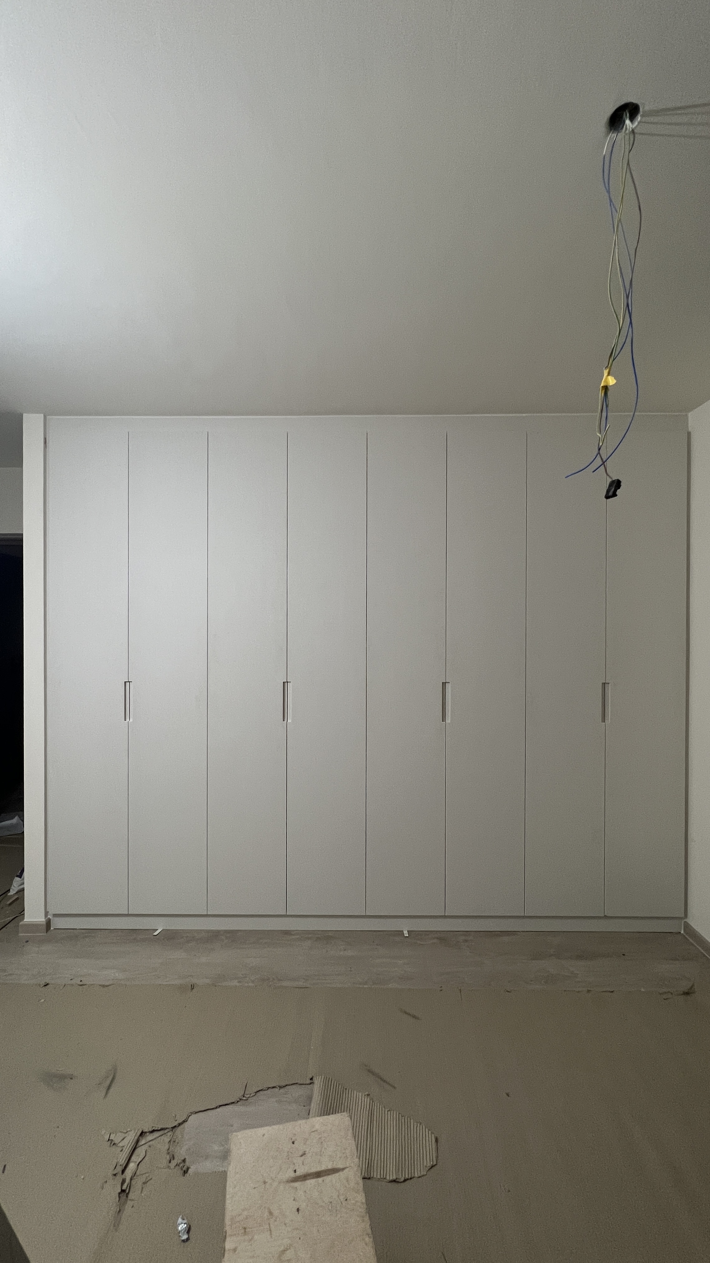 Our Comfy Bedroom for Relaxing Nights - modern cabinetry, white wardrobe, minimalist design, large closet, open space
