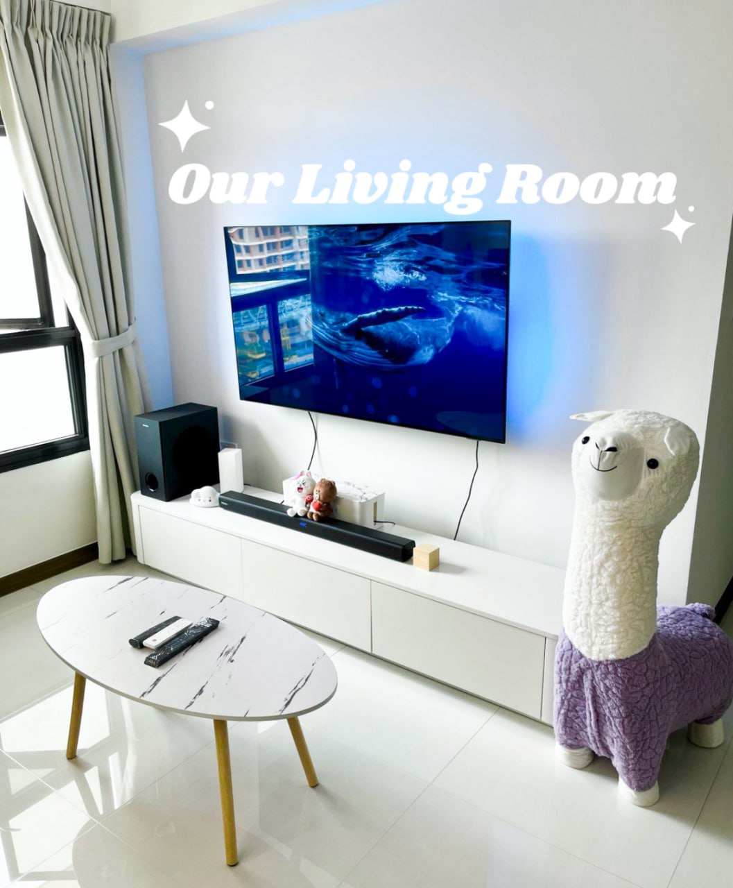 Unwind and Relax in our 2+1 Sofa Combination!  - Modern living room, sleek design, minimalist decor, large window, elegant