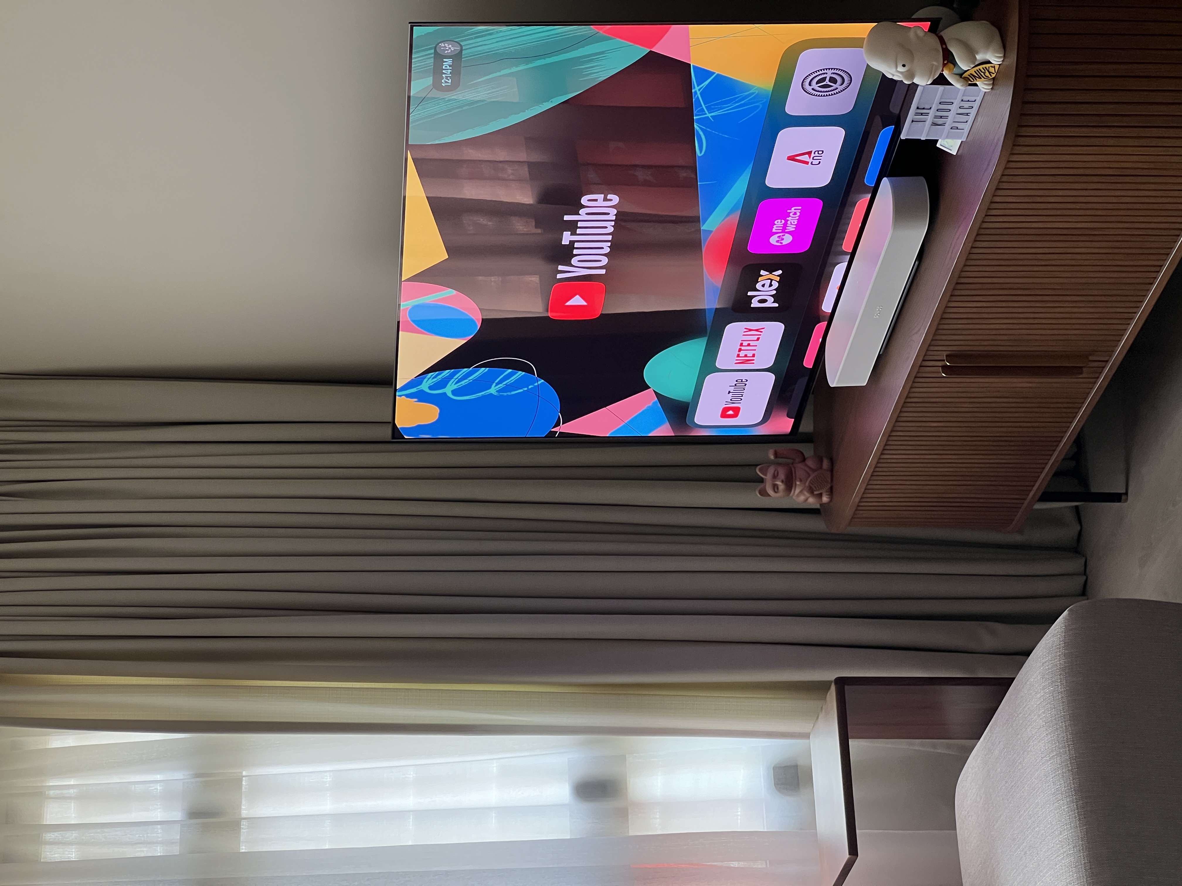 Zero Built-In Carpentry?! : Our Living Room’s Cozy Ambience - Modern living room with sleek design and minimalistic decor