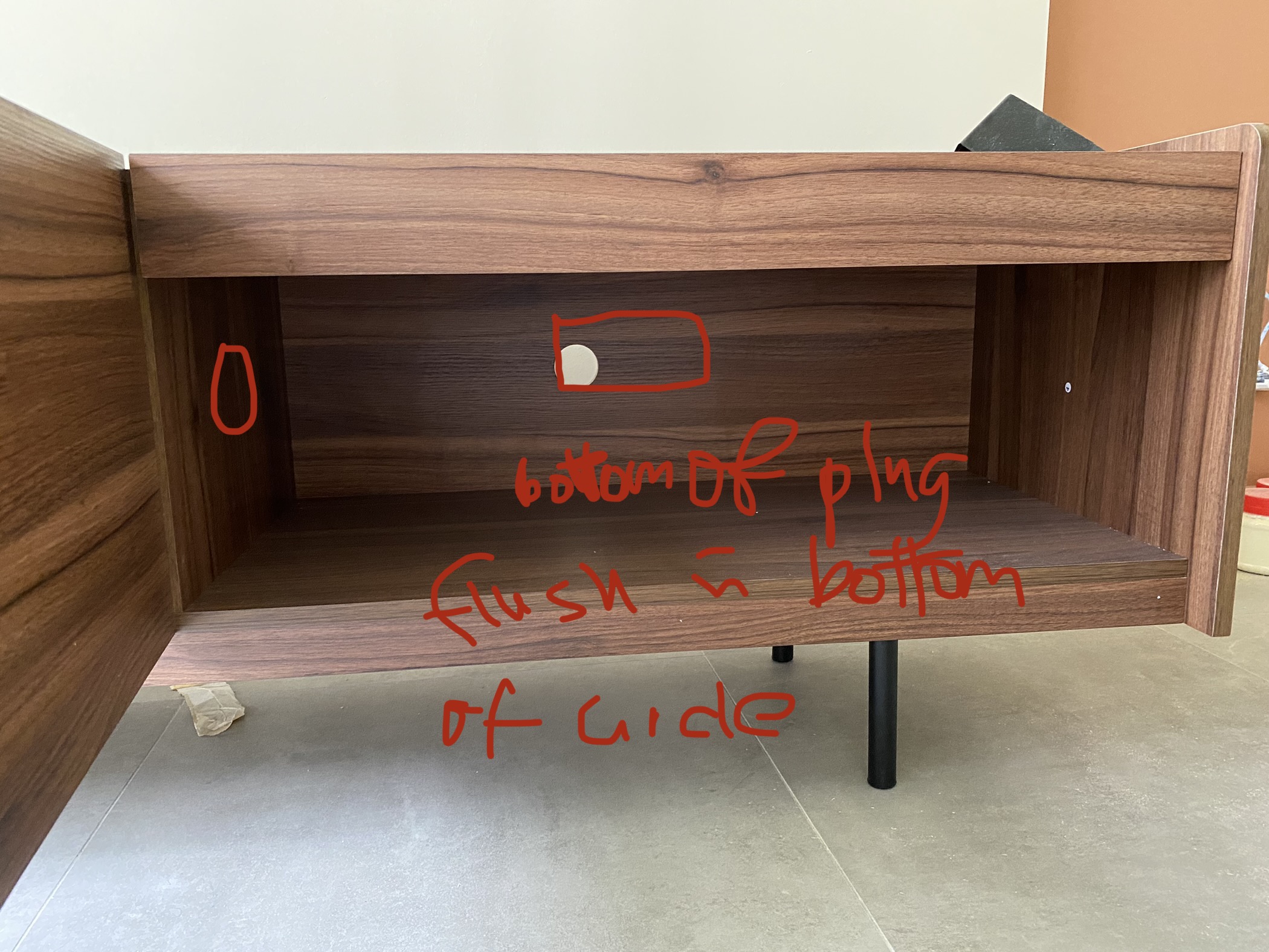 Our-living-room-budget-hack:-"built-in"-TV-console-for-just-$250