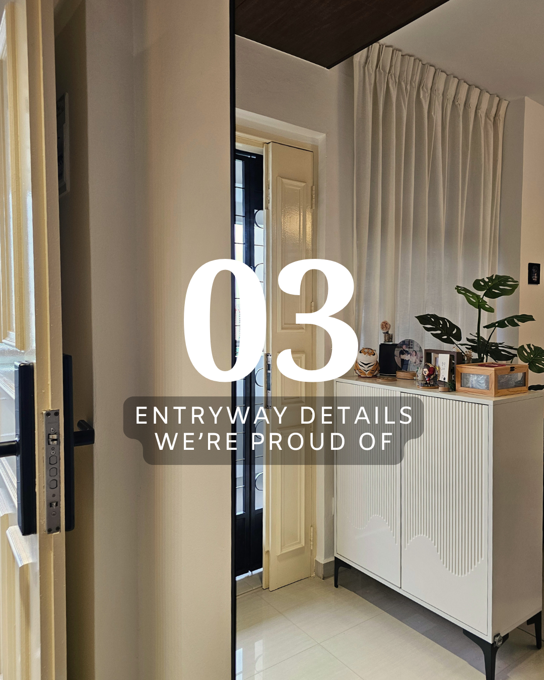 Our Top 3 Entryway Highlights: Function, Style & Personal Touches - entryway, details, modern, stylish, home decor, interior