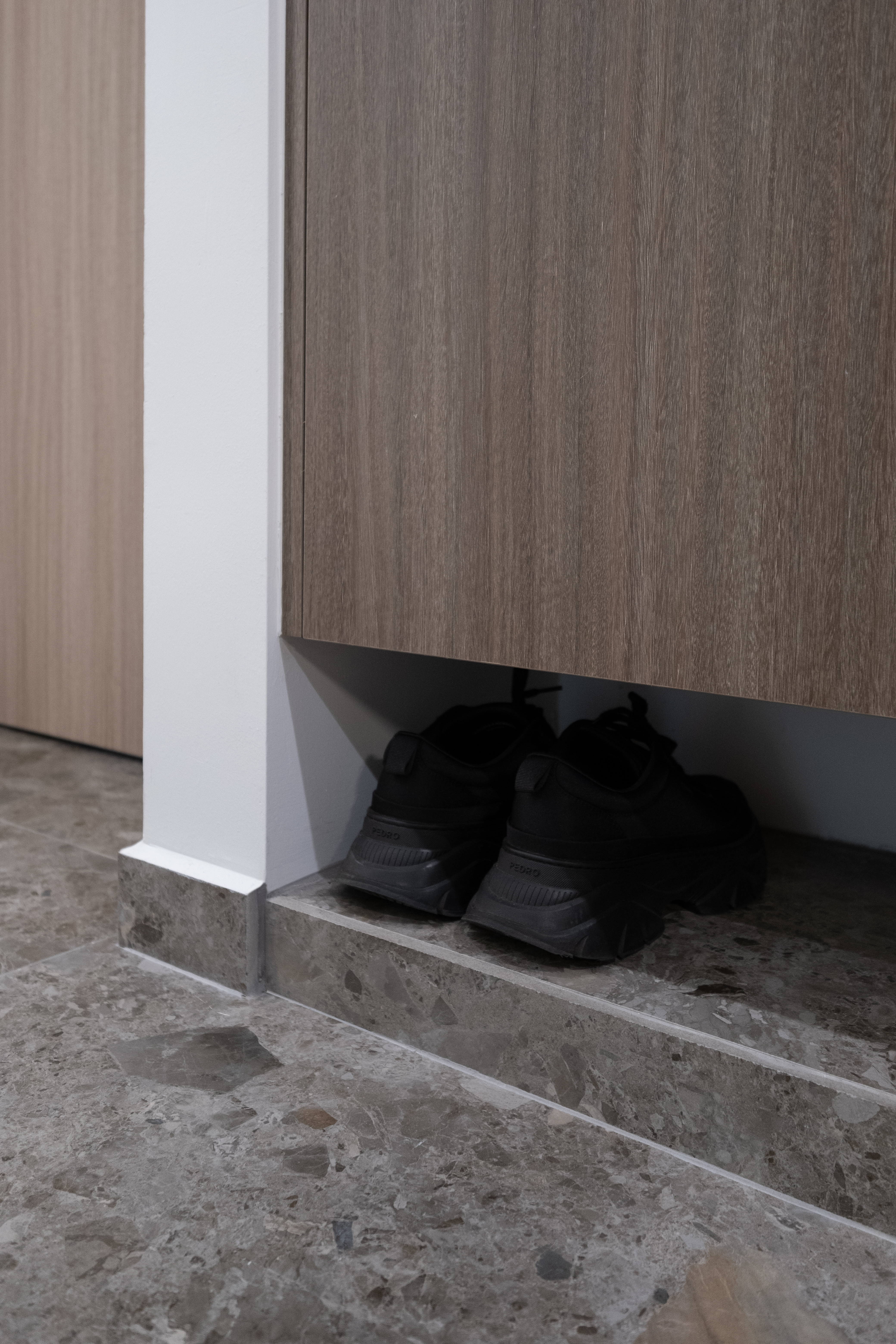 Entryway:-Blending-Retro-Glass-Bricks-with-Modern-Contemporary-Design