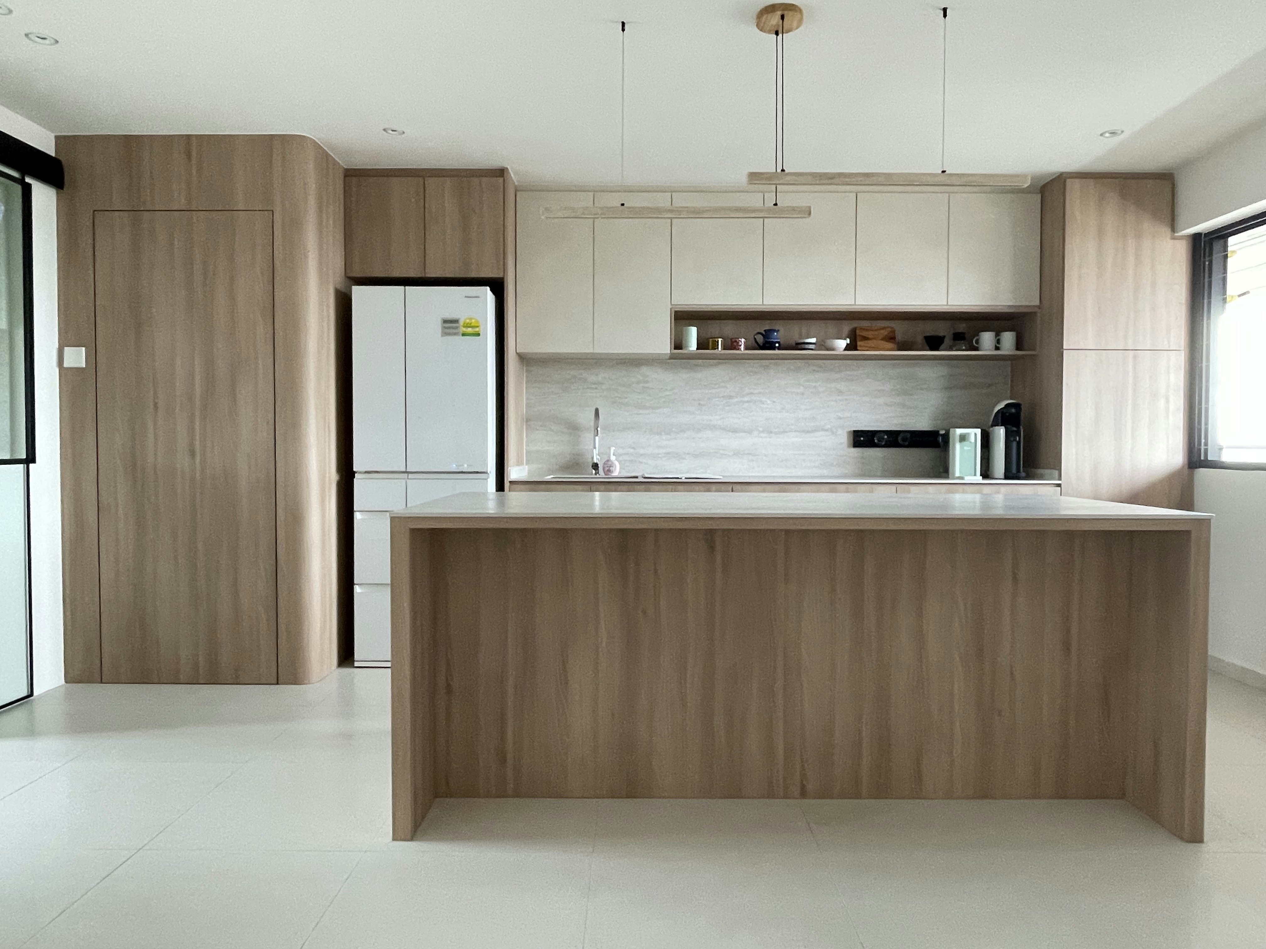 Dining & Hosting, Times Three: A Home Built for Connection - Wooden kitchen cabinetry, modern design, minimalist style
