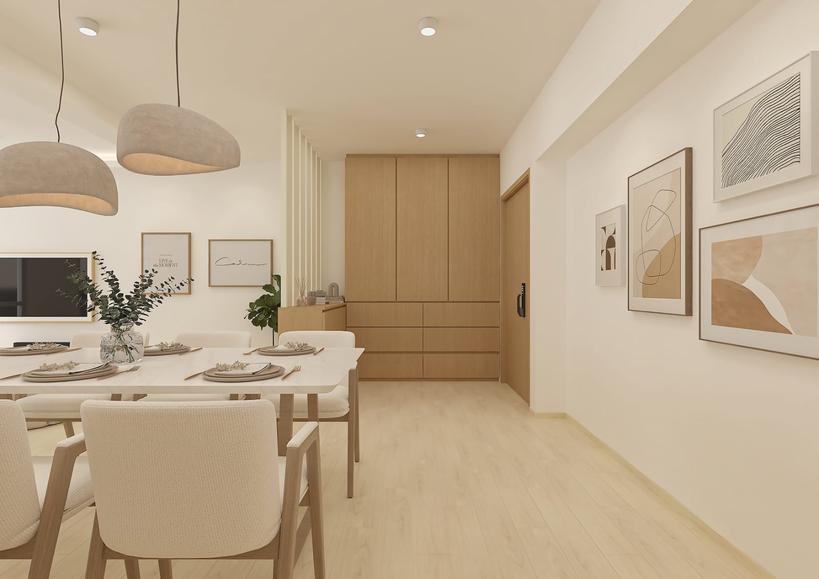 entryway-3D-rendering-vs-how-it-actually-turned-out