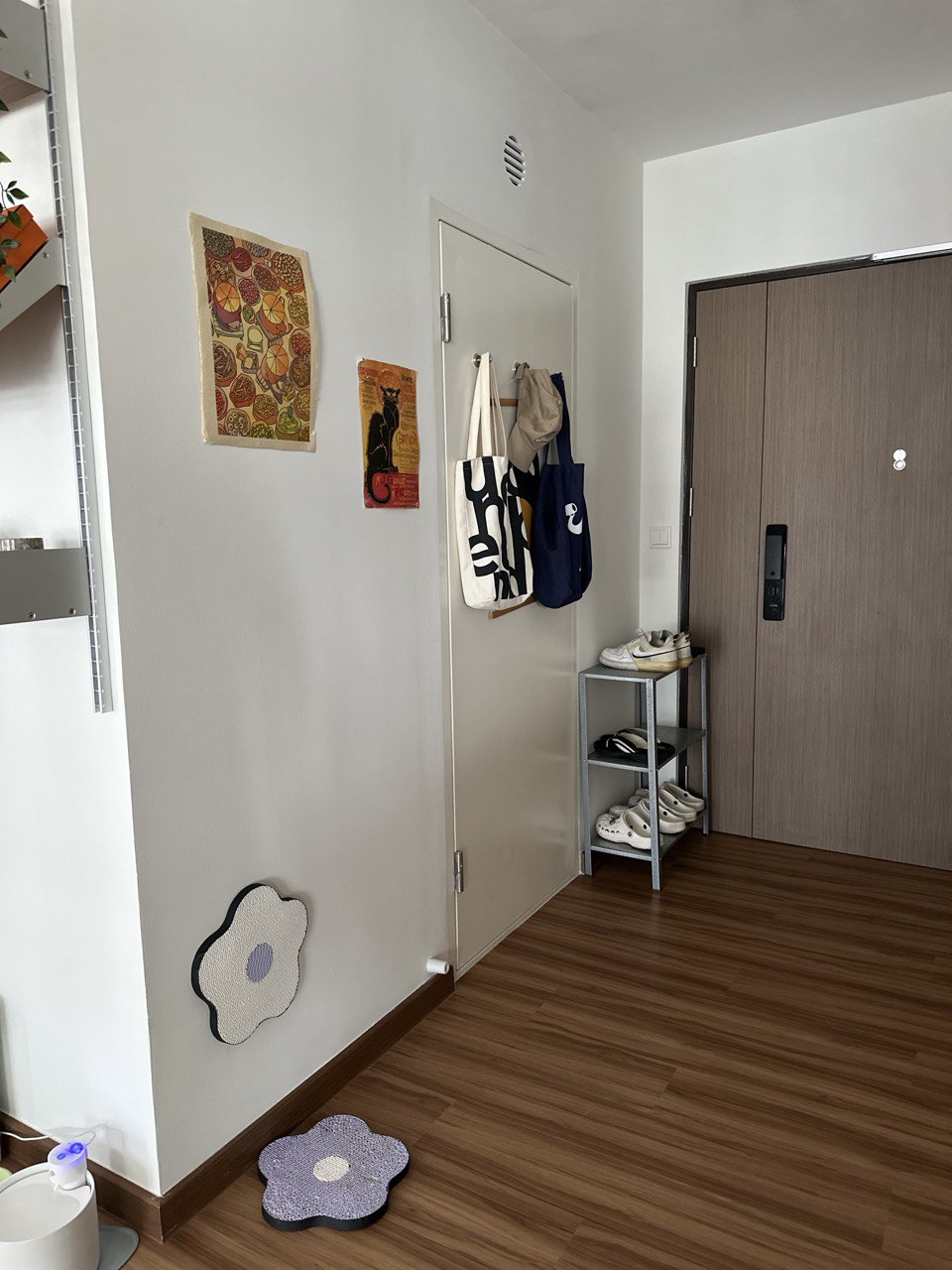 Not covering up your bomb shelter with a feature wall? No problem! - Wall art, colorful posters, decorative tiles, wooden