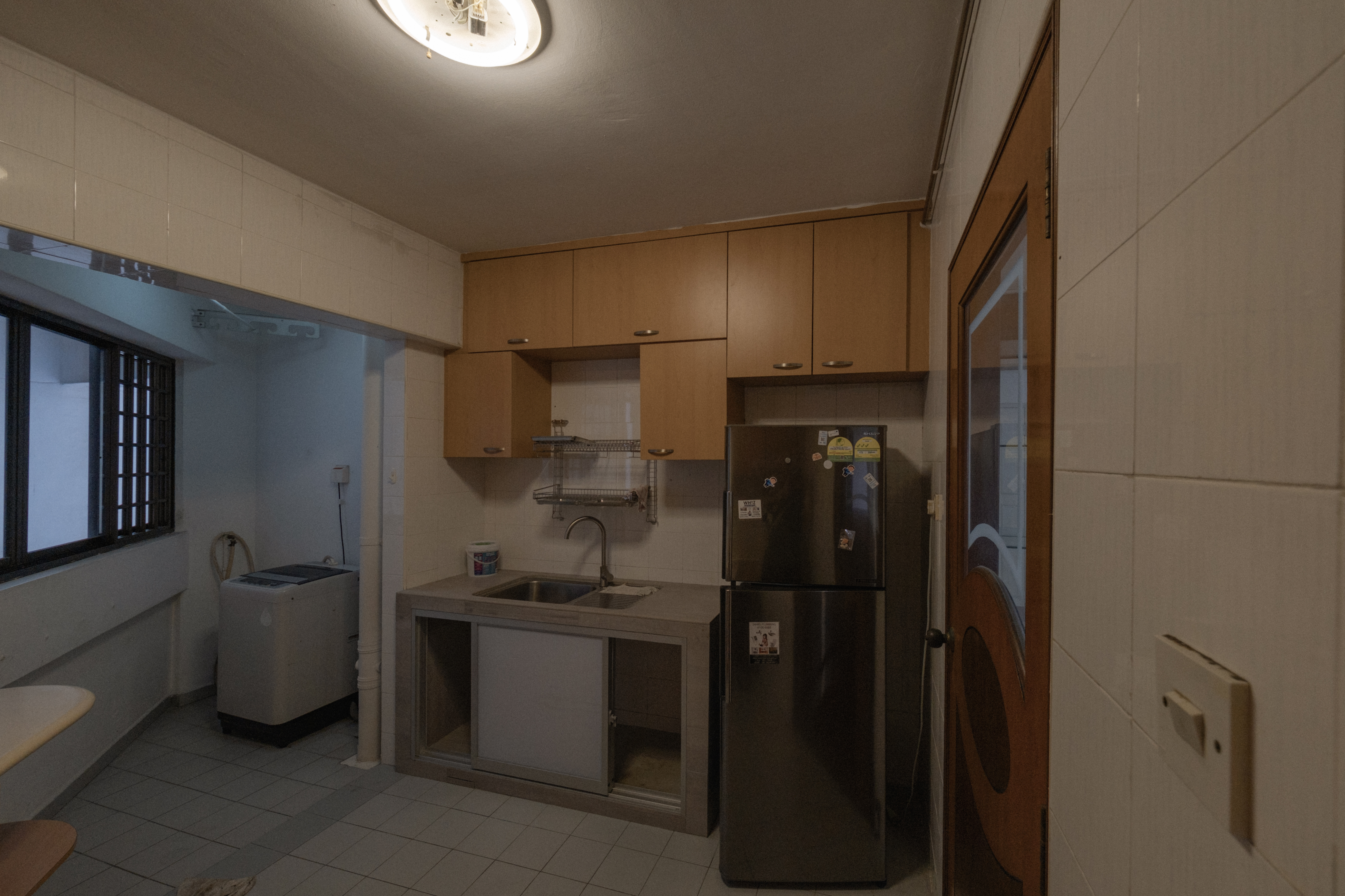 Reimagining our Diagonal Kitchen into an Inviting & Functional Space - Kitchen with wooden cabinets, stainless steel