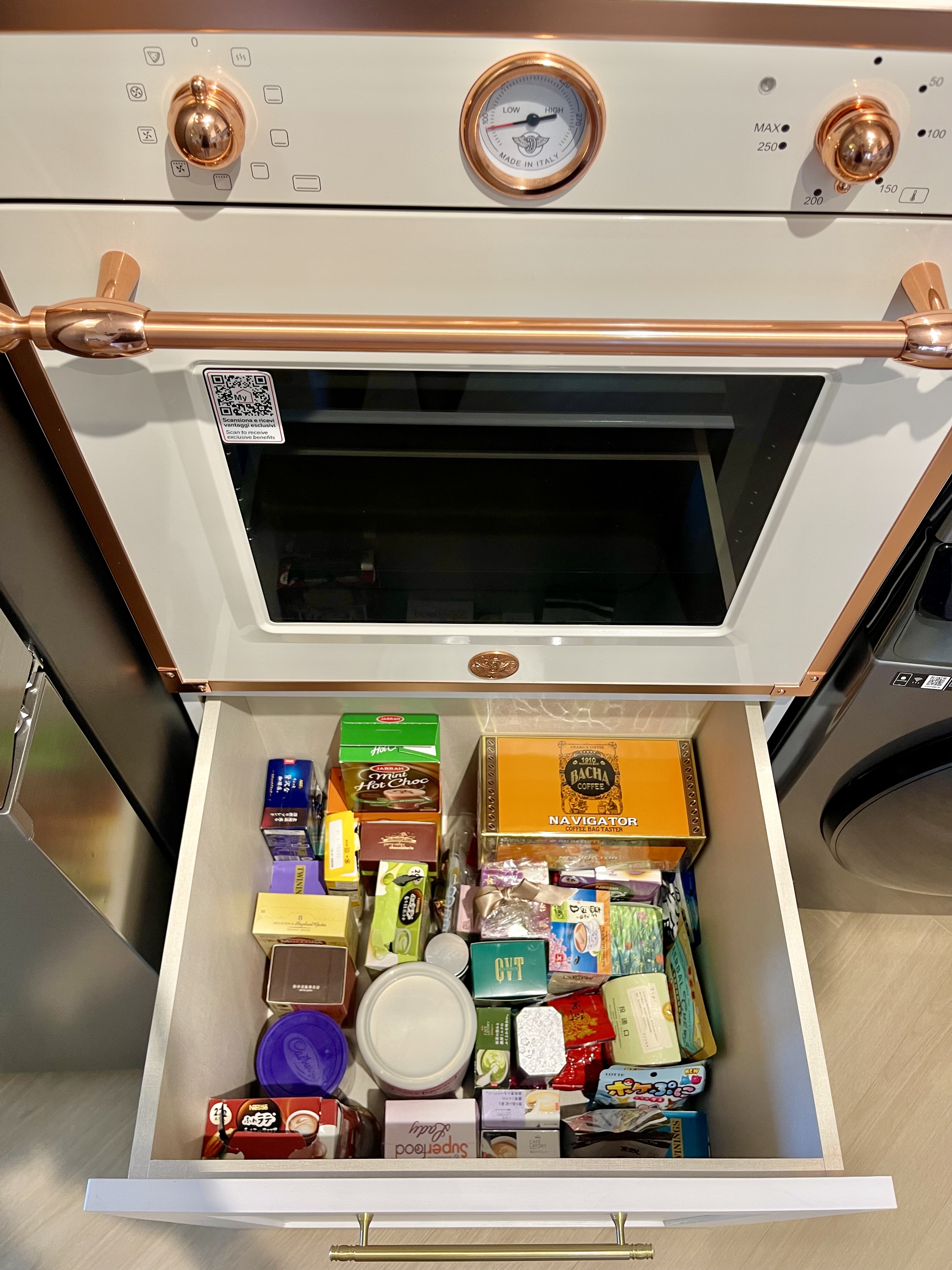 Our Kitchen: A Fusion of Muji Concept & European Shaker-Style Cabinets - Cabinet, drawer, kitchen, refrigerator, microwave