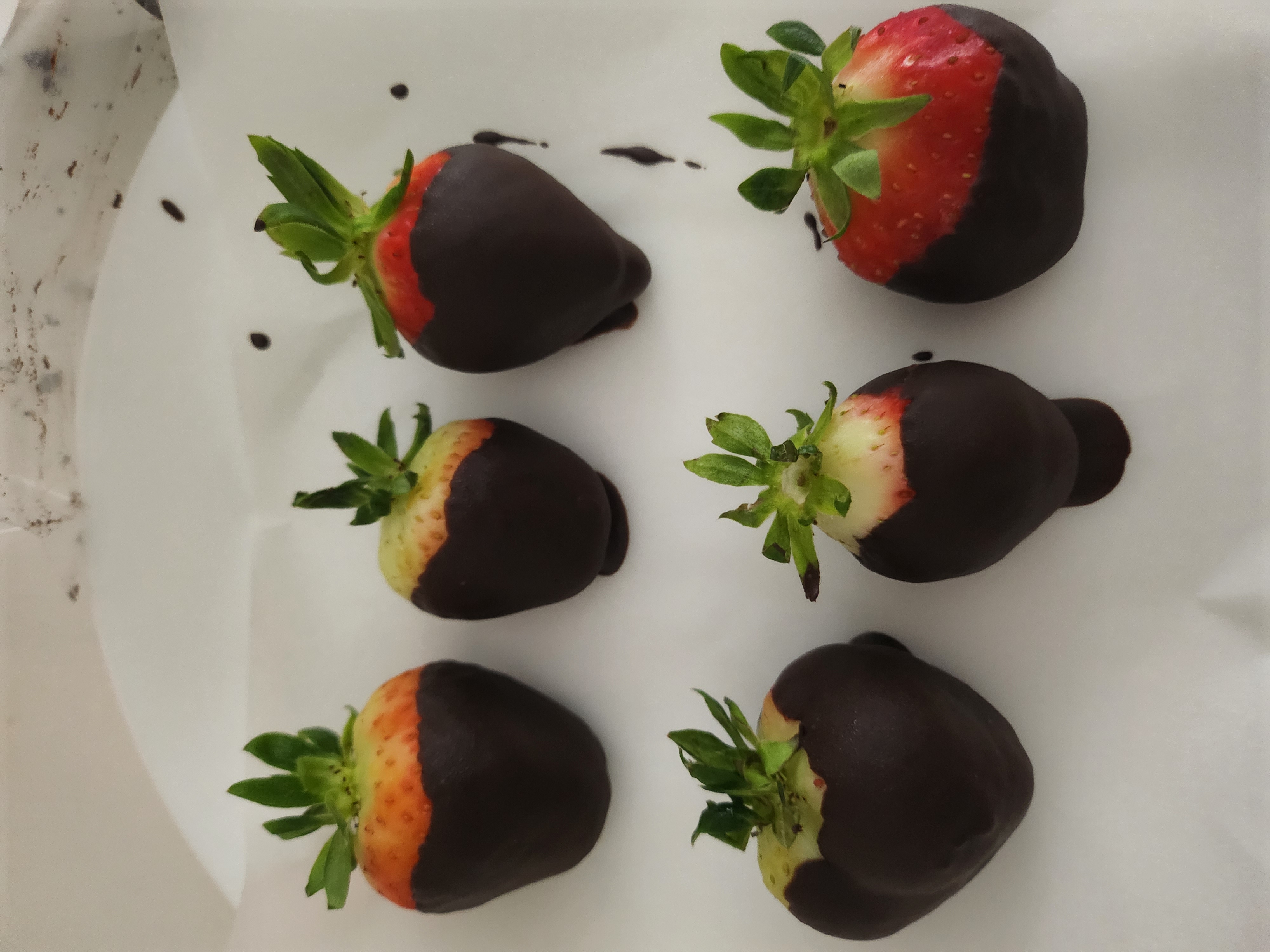 Weekend routine by PunggoHField - Strawberry, chocolate, sliced, chocolate-covered, strawberry with chocolate
