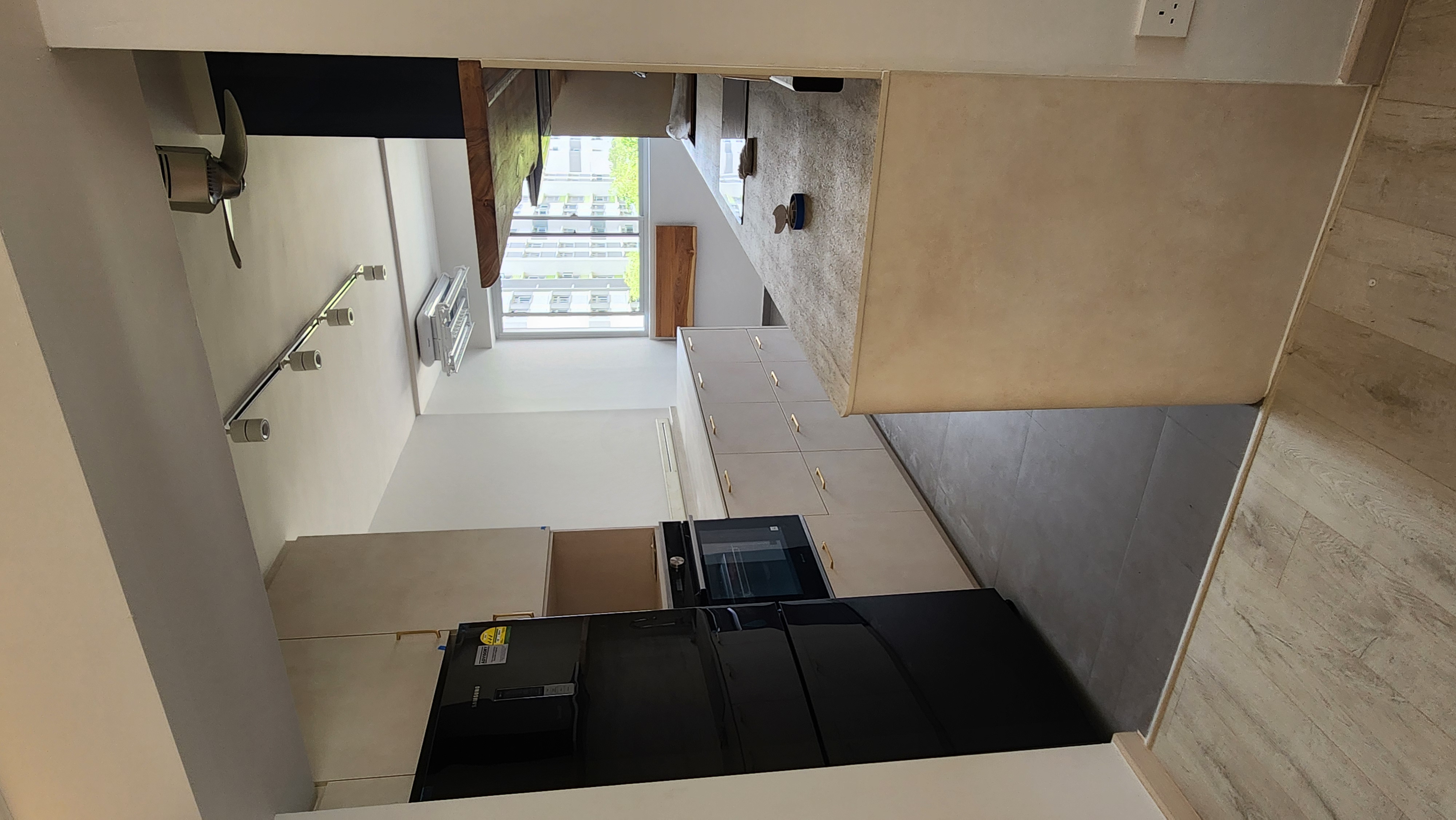 Kitchen - Where all the ✨magic✨ happens - Modern kitchen interior, minimalist design, open shelving, sleek appliances