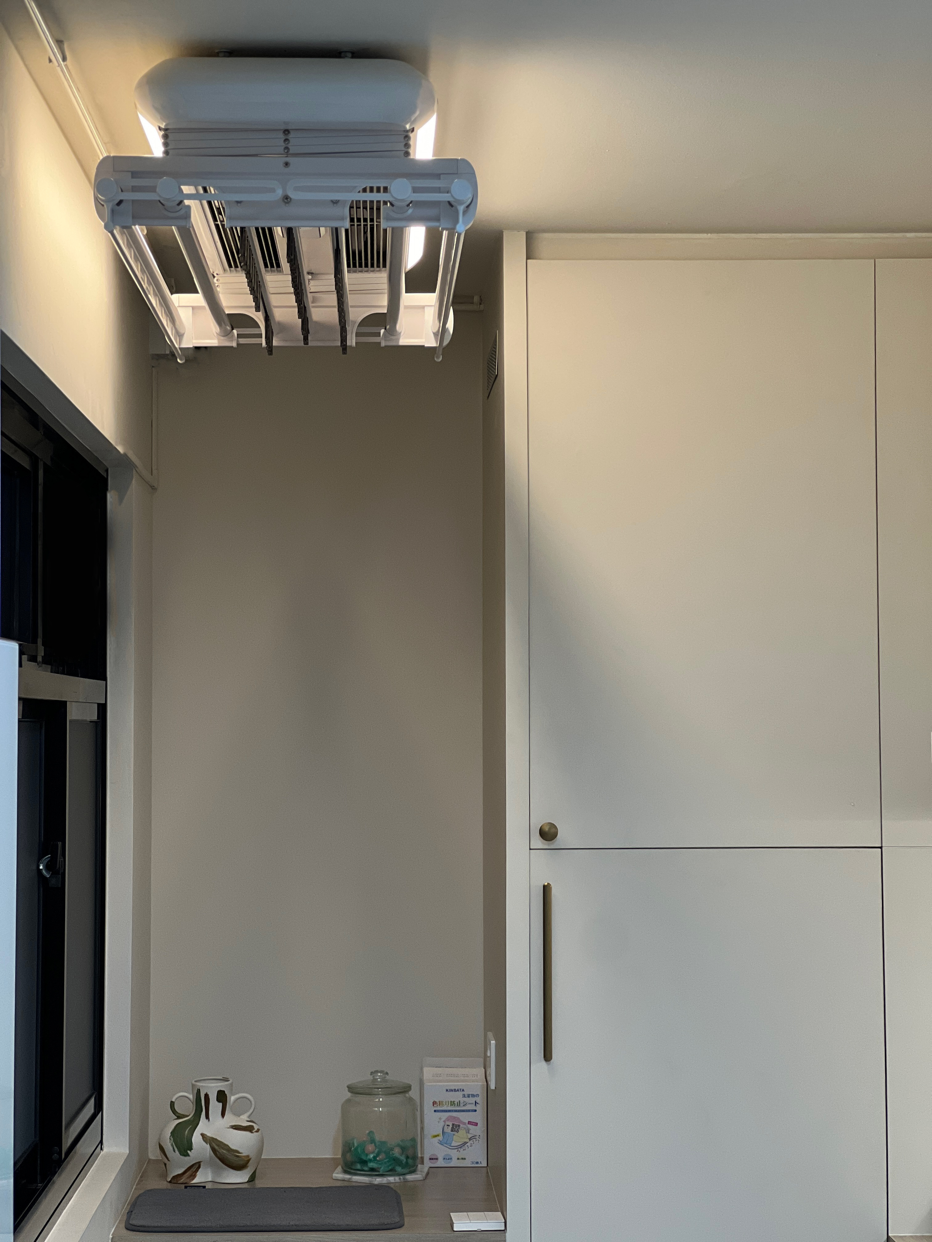 Our Kitchen: Soft Palettes and Clean Designs - Modern minimalist kitchen, sleek cabinets, white appliances, clean lines