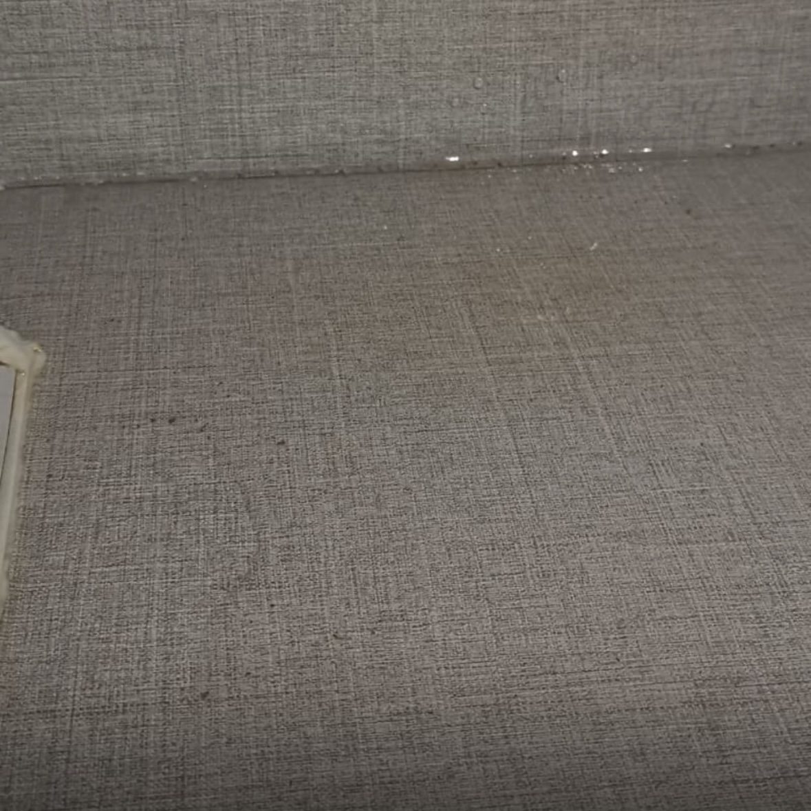 Renovation regrets: things we could have chosen for easier upkeeping! - Fabric, textured, gray, woven, carpet, sofa