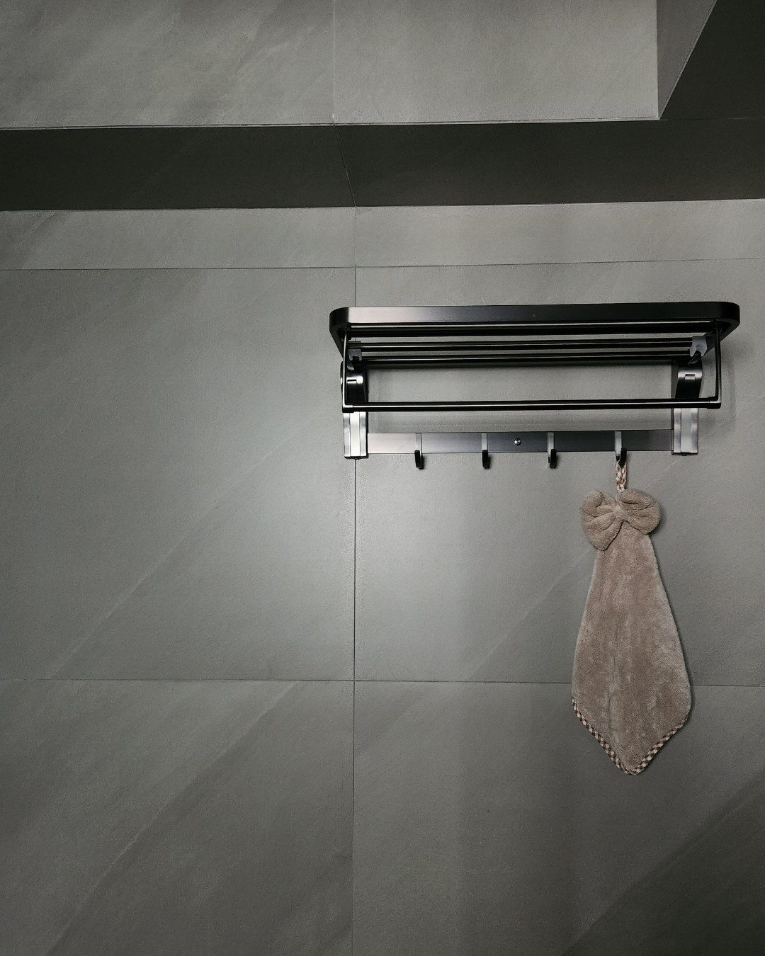 One aspect that we would redo for our toilets - modern bathroom, sleek design, minimalist decor, contemporary wall, gray