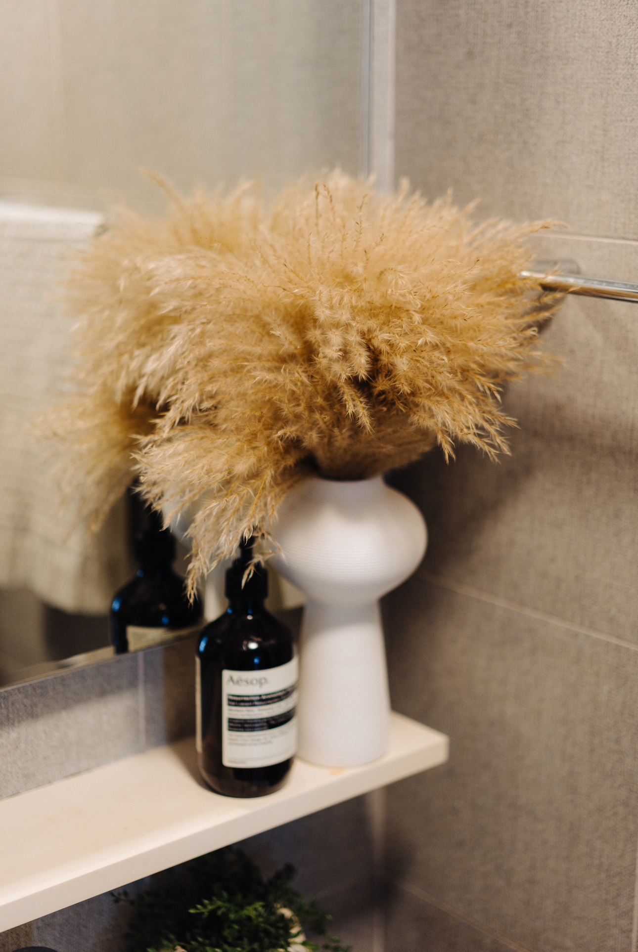 Our Standard Toilet That Came With Our DBSS: How We Spruced It Up ✨ - Faux fur throw blanket, beige, fluffy, decorative