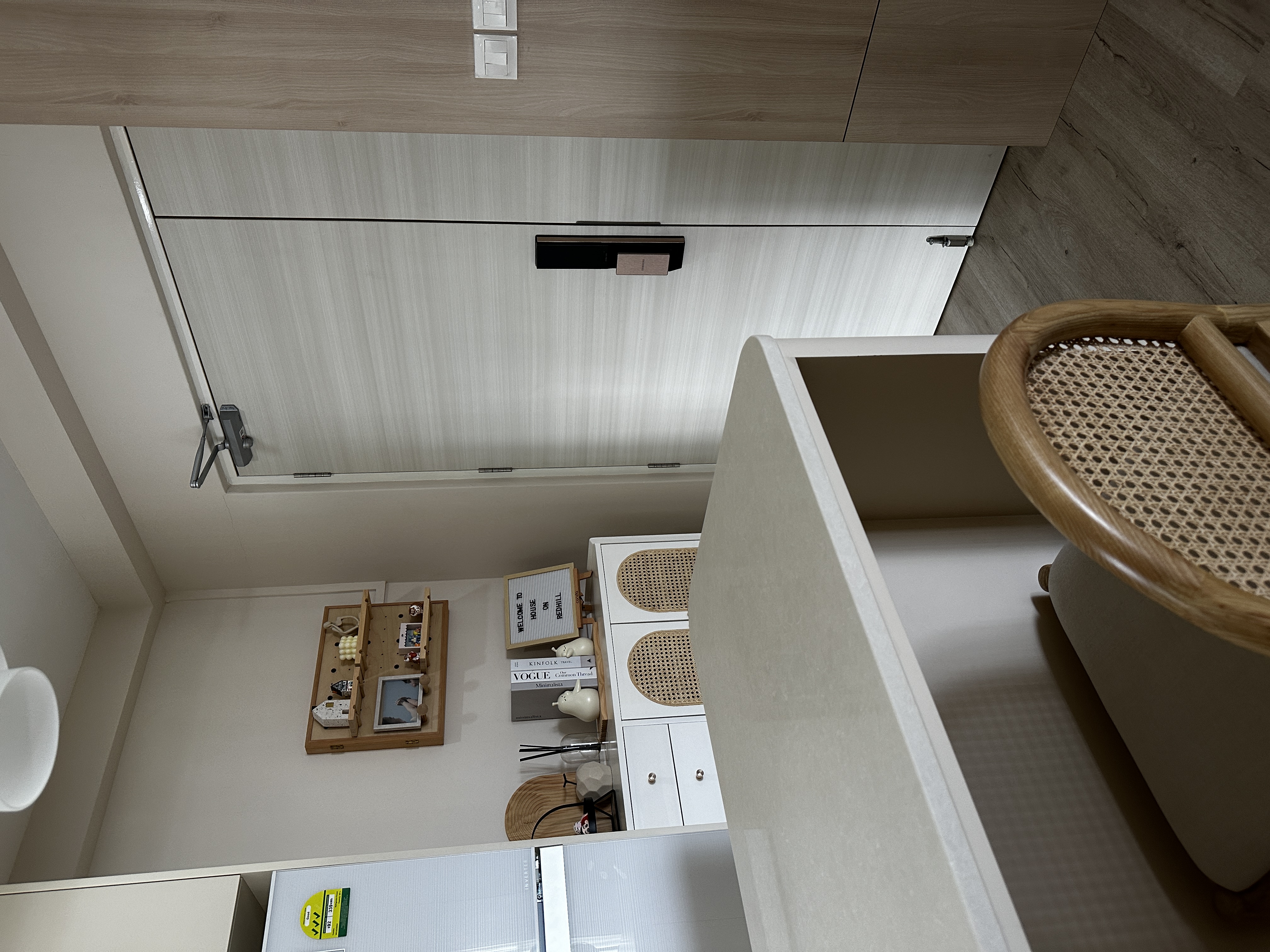 Our-Entryway:-How-we-concealed-our-DB-box-with-a-cheap-hack!-