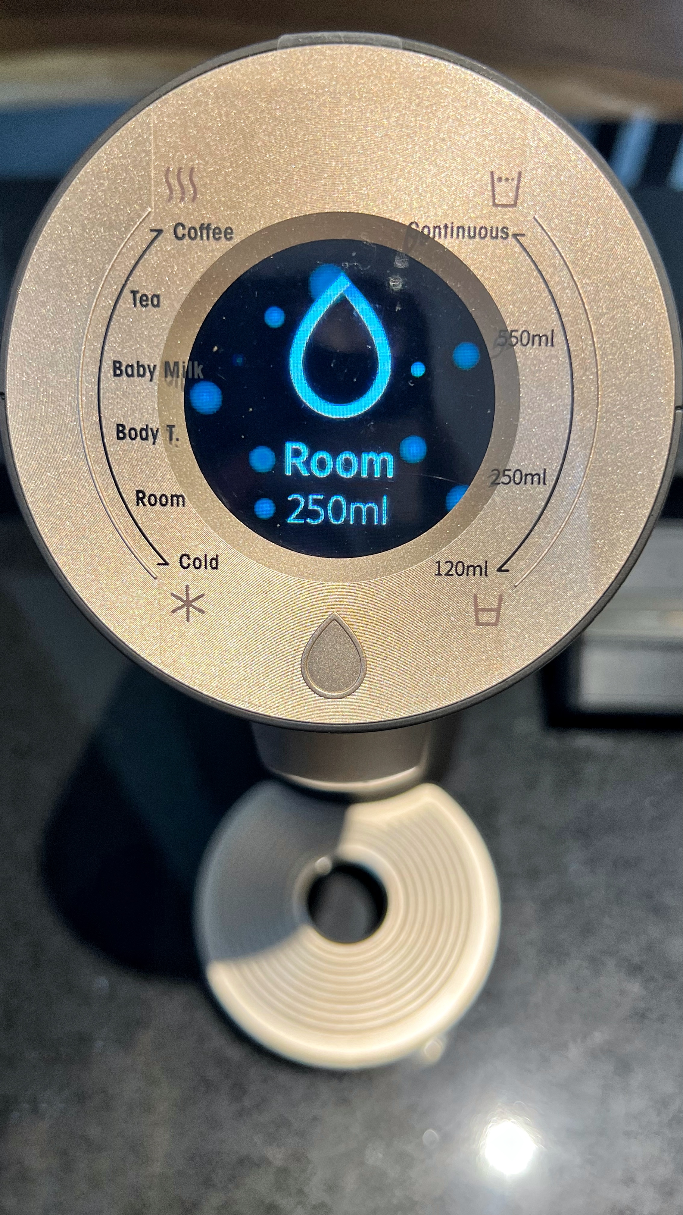 Cooking is an Adventure and This is My Launchpad! - Coffee, continuous, Room, 250ml, 120ml, Cold, Baby Milk, Body T., 550ml