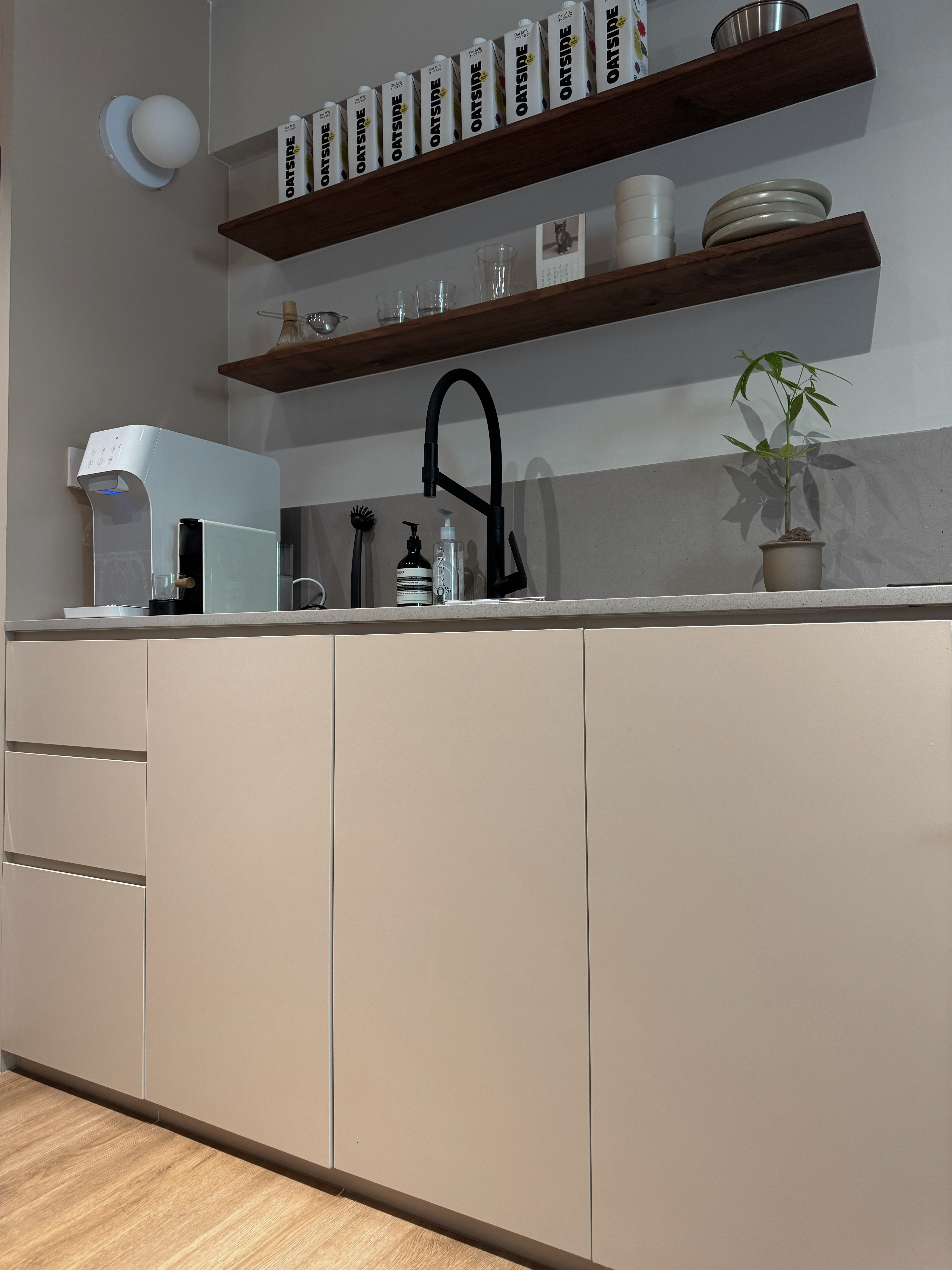 Our Kitchen Renovation Journey: FAQs and Lessons Learned - modern kitchen, minimalist design, white cabinets, sleek