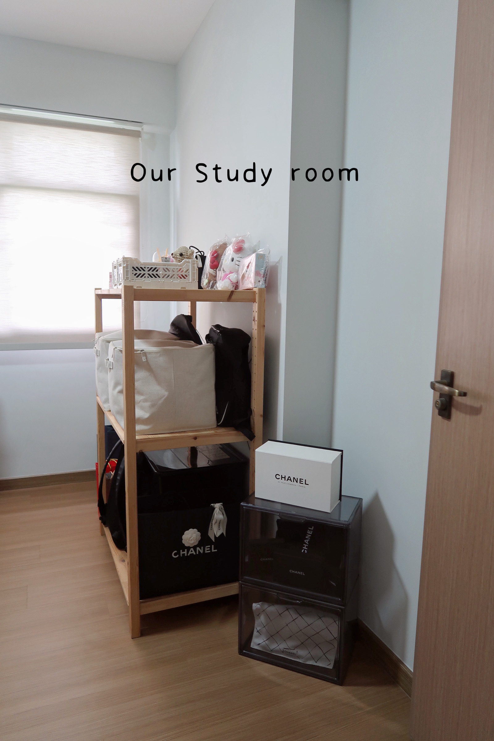 Our work space customised to our needs  - study room, study area, study setup, study space, study room interior, study room