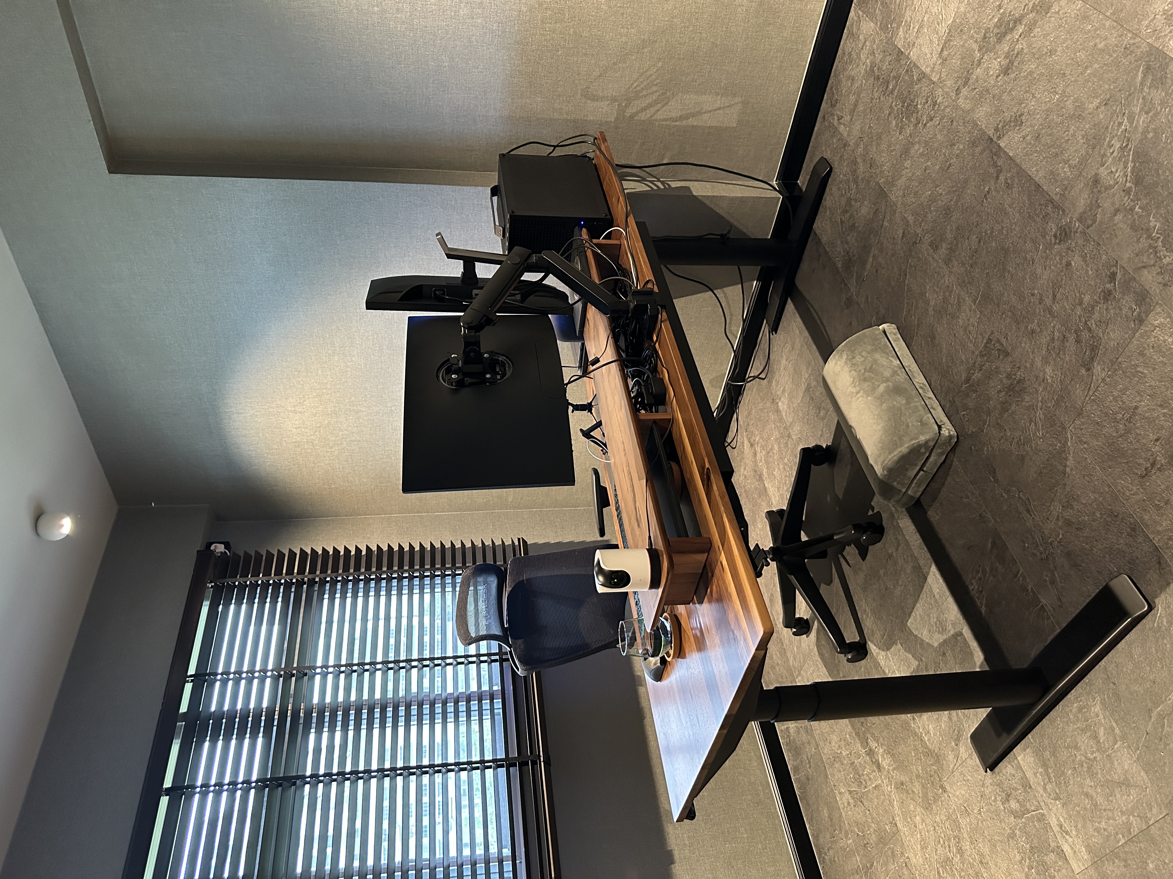 Creating Our Ideal Workspace: Flexible, Functional, and Perfect for Us - Modern workspace, ergonomic chair, desk with