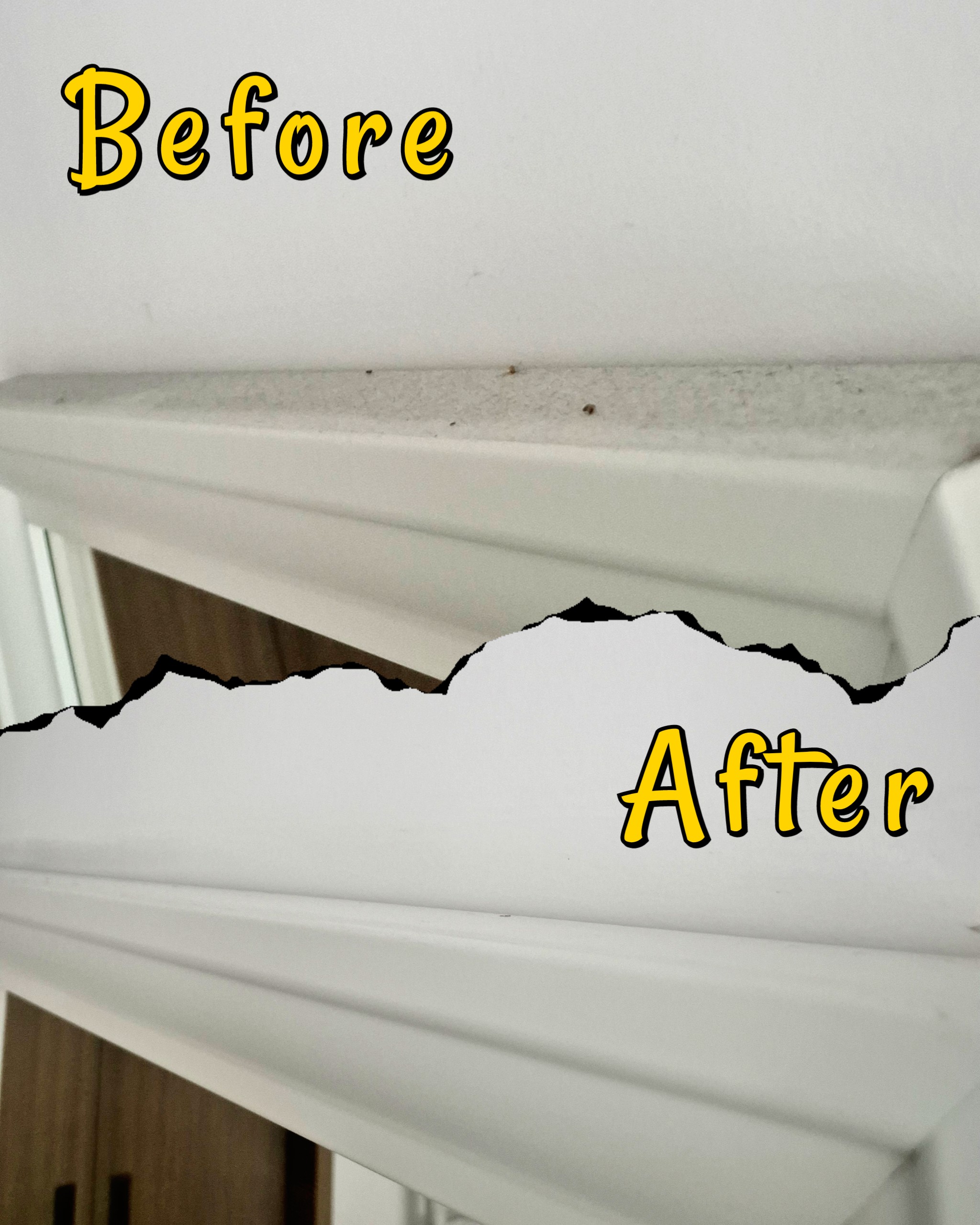 Upkeep & Maintenance by punggoHField - Cracked white surface, Dull, dirty finish, Blemished appearance, Discolored and