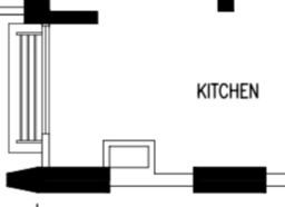 Our service yard: Functional extension of our kitchen - Kitchen layout diagram, Kitchen space plan, Kitchen furniture