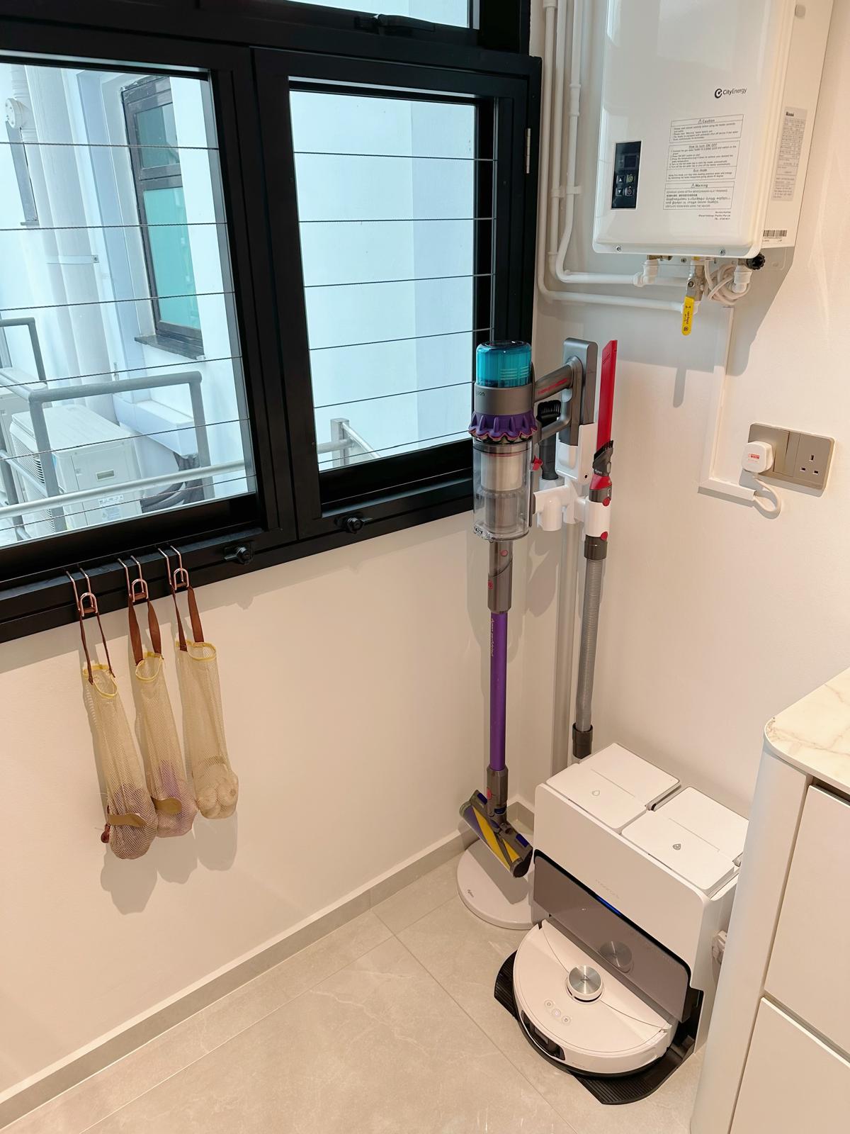 Our service yard: Functional extension of our kitchen - smart home, modern kitchen, energy-efficient, water-saving