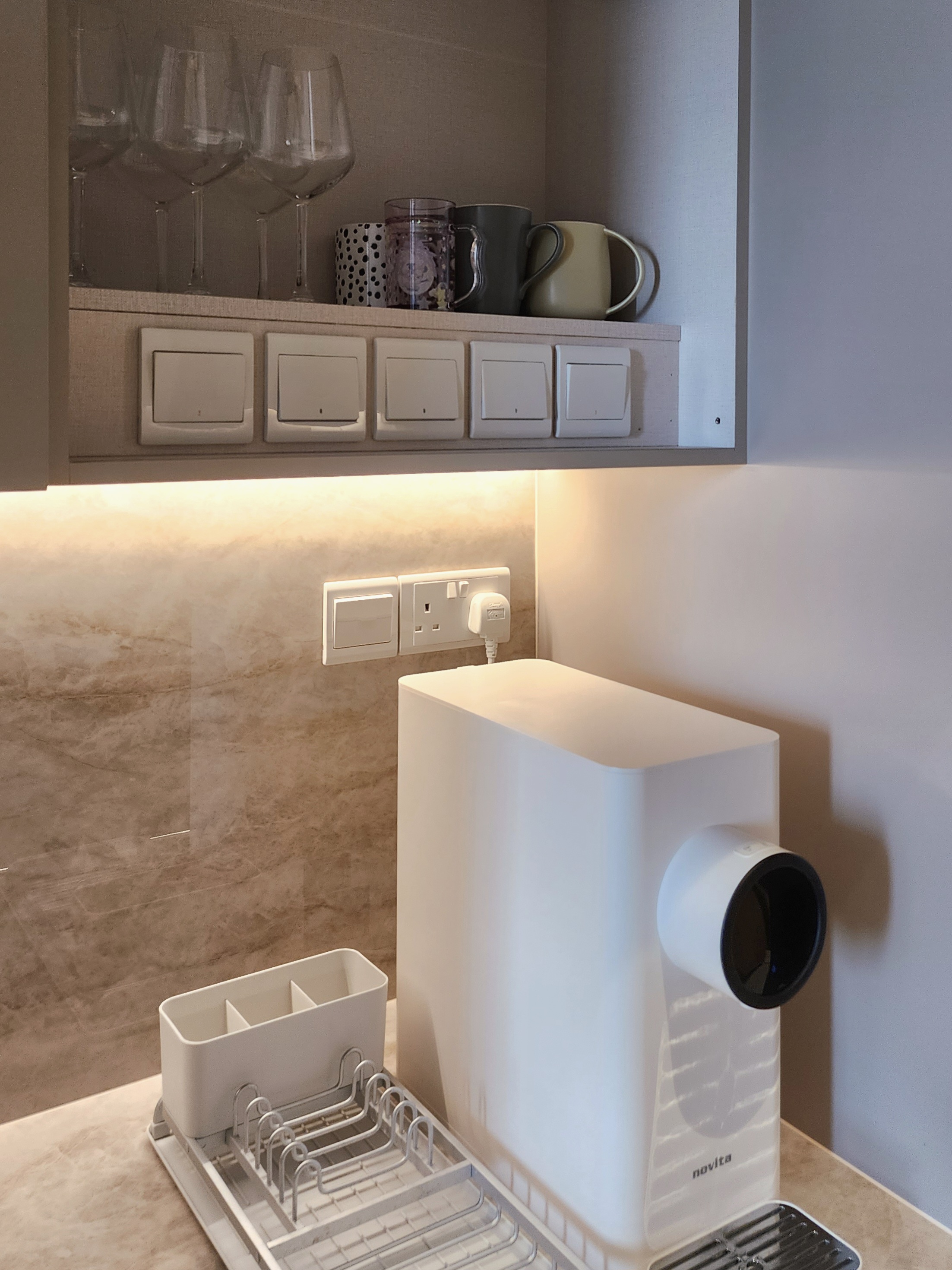 Our Kitchen Organisation: Peek Inside Our Cabinets & Drawers 👀 - kitchen countertop, modern kitchen, white appliance, dish