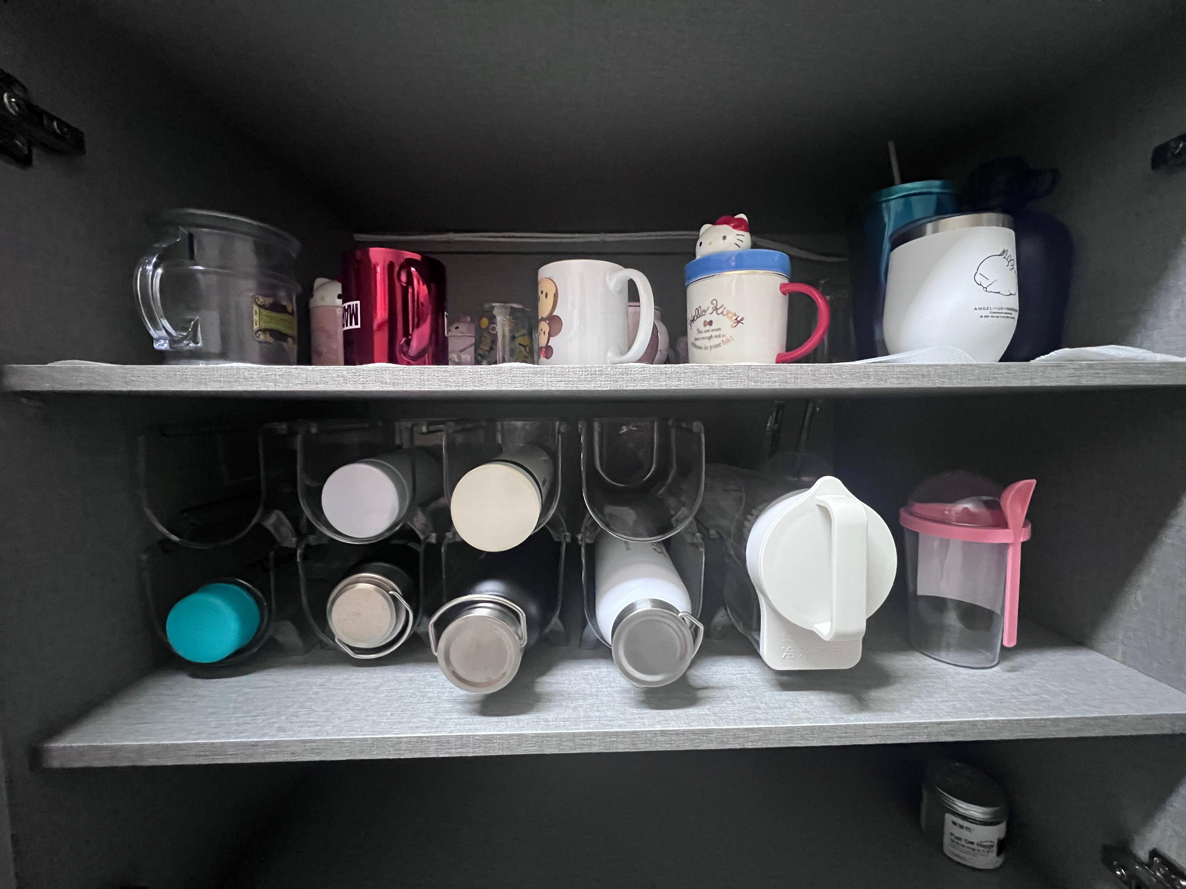 Kitchen Organization: Keeping it clutter free - mug, cup, thermos, coffee mug, coffee pot, thermos flask, thermos cup