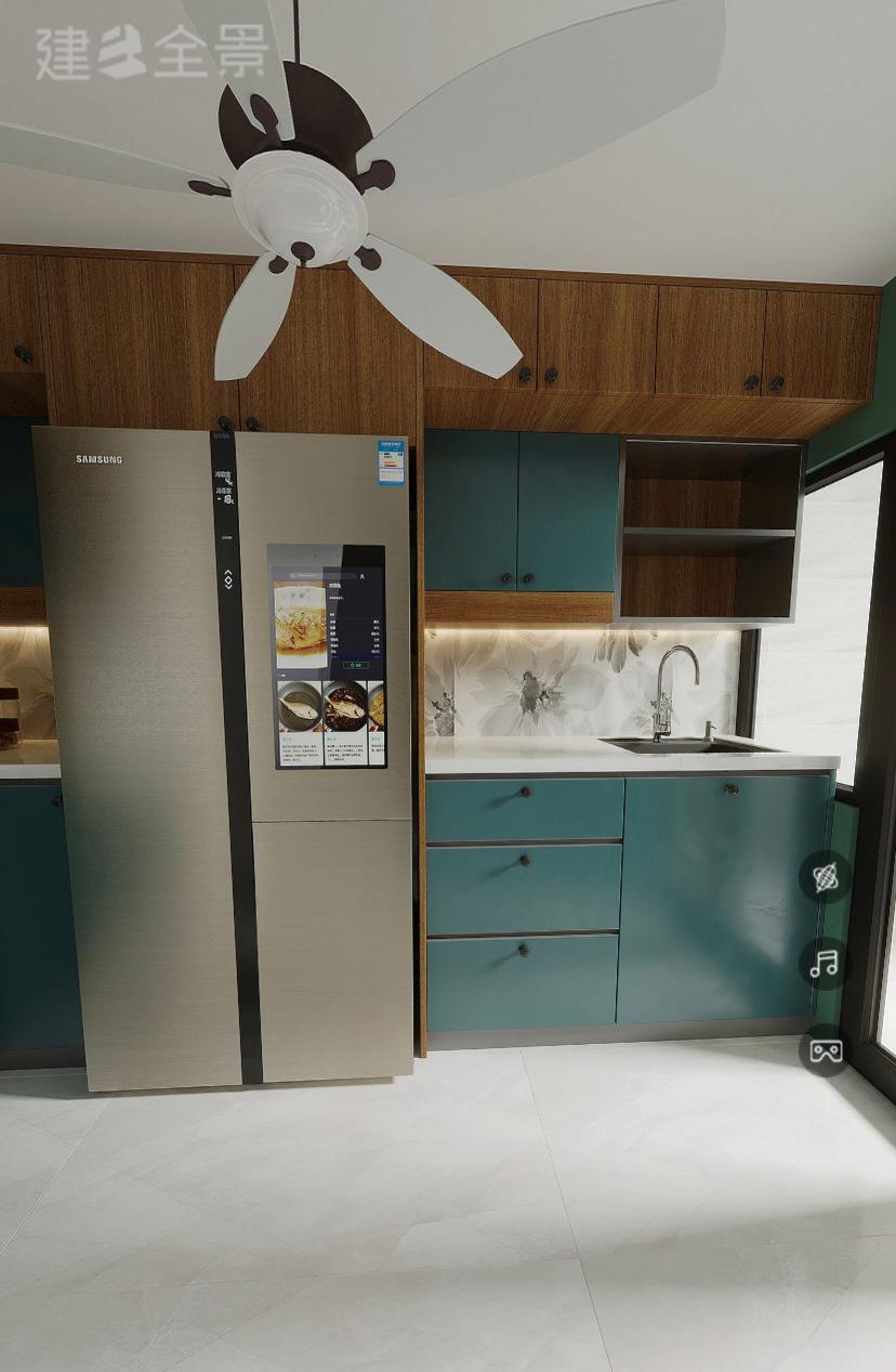 Renders vs Reality: Self-designed kitchen with taobao rendering - Modern kitchen with sleek design, stainless steel