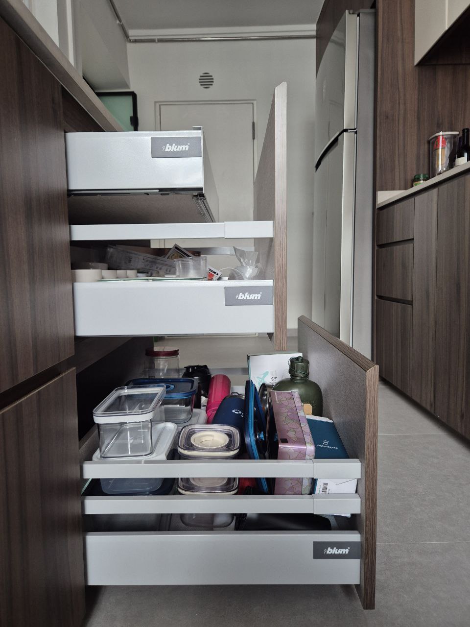 Kitchen Organisation - taking ideas from my parents' kitchen into mine - Organized kitchen drawer, modern storage solution