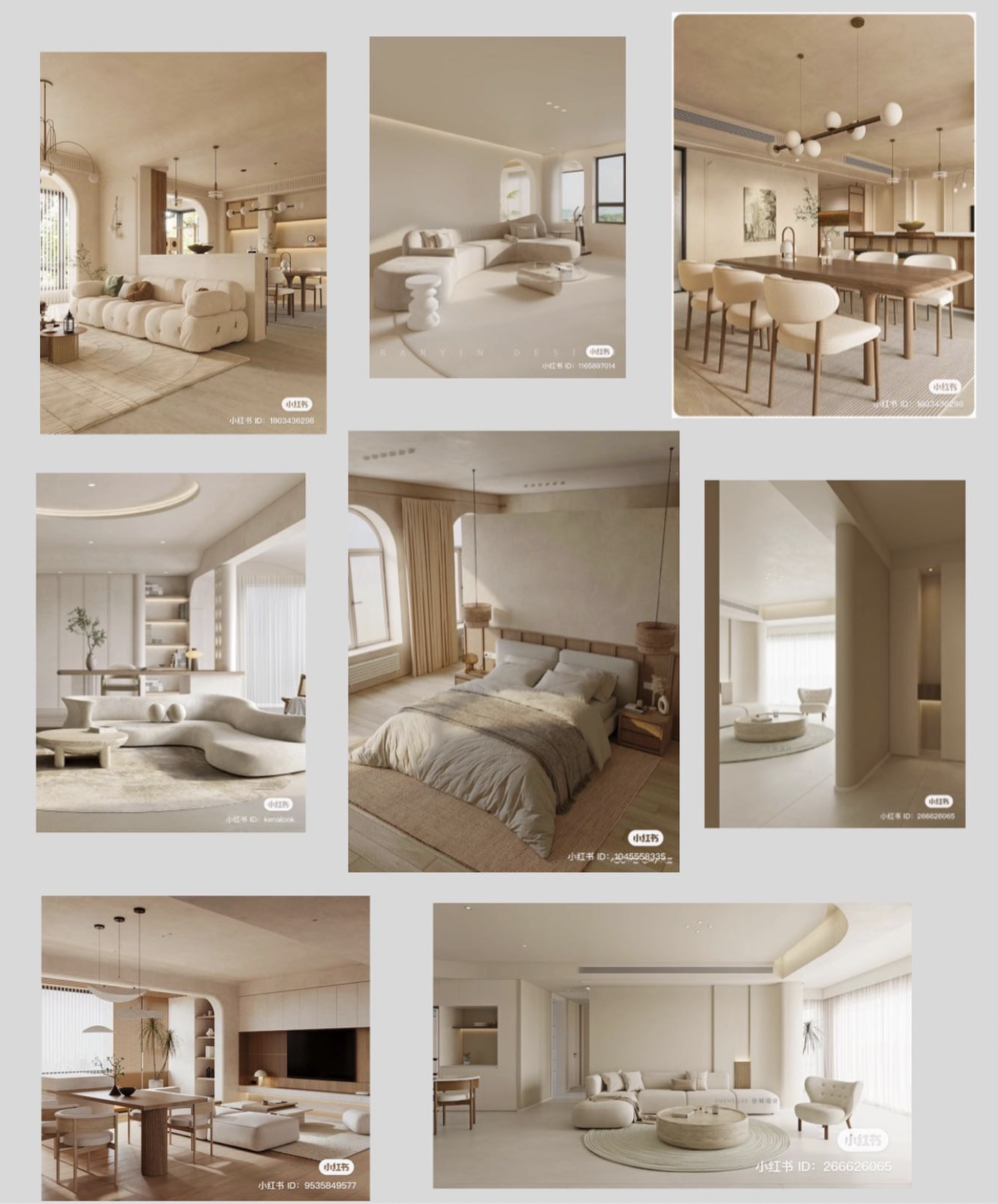 Home Style: My Journey To Creating A Softer Aesthetic - Modern minimalist living room, cozy dining area, elegant kitchen