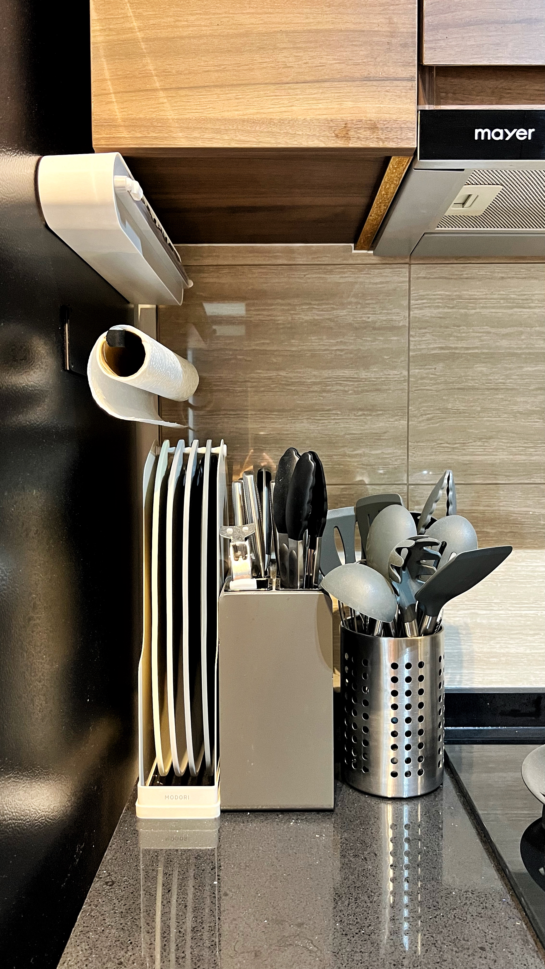 From Clutter to Calm: Transforming with Thoughtful Organization - kitchen countertop, modern kitchen, stainless steel