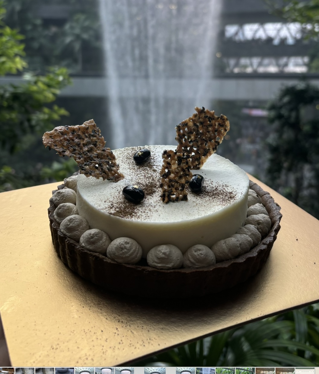 Our simple weekend routine 💖 - Gourmet dessert, decadent cake, white frosting, chocolate shell, caramel drizzle, black