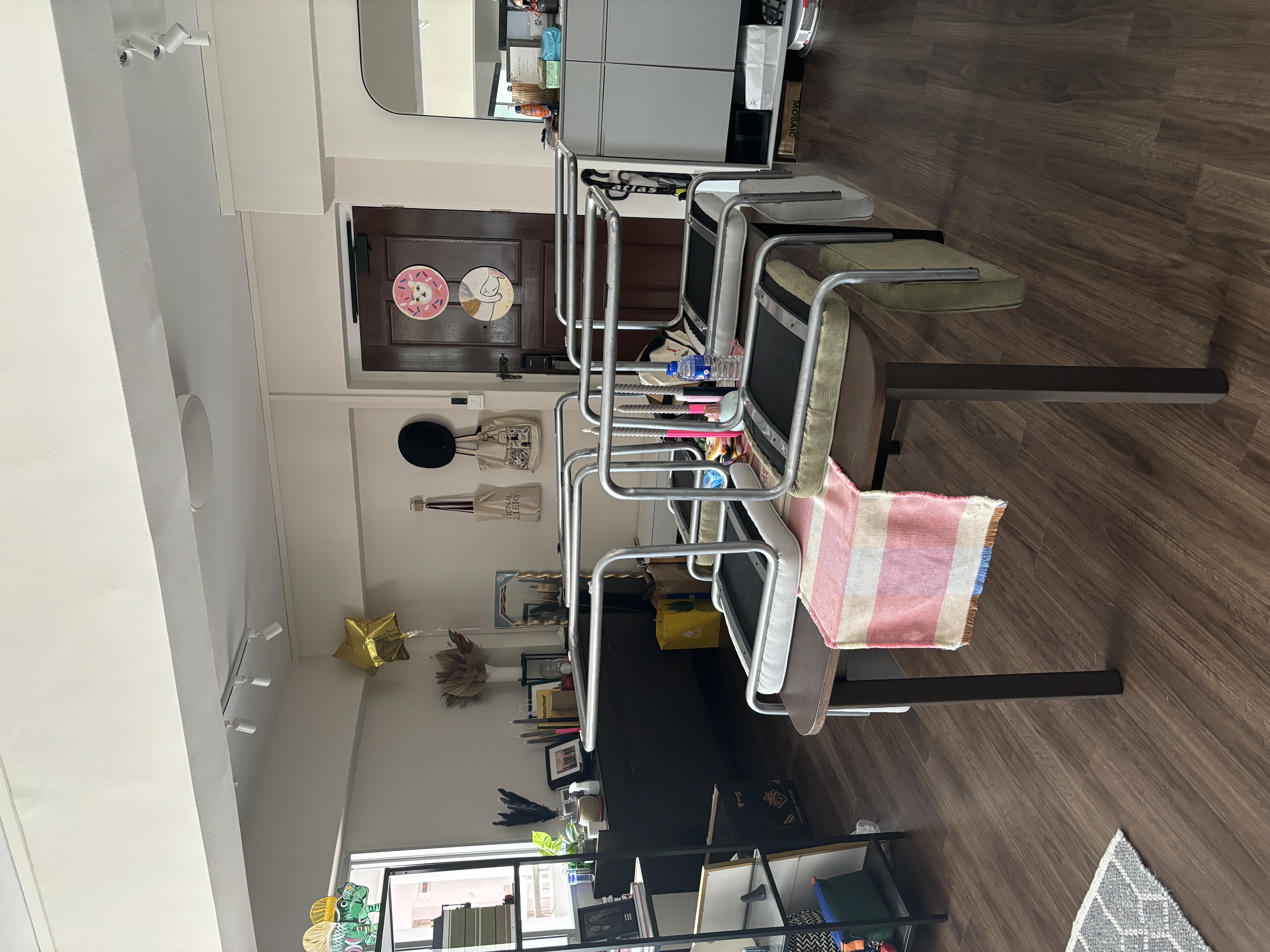 Two home finishing choices we made for easier maintenance - smart home, modern decor, dining room, kitchen area, dining