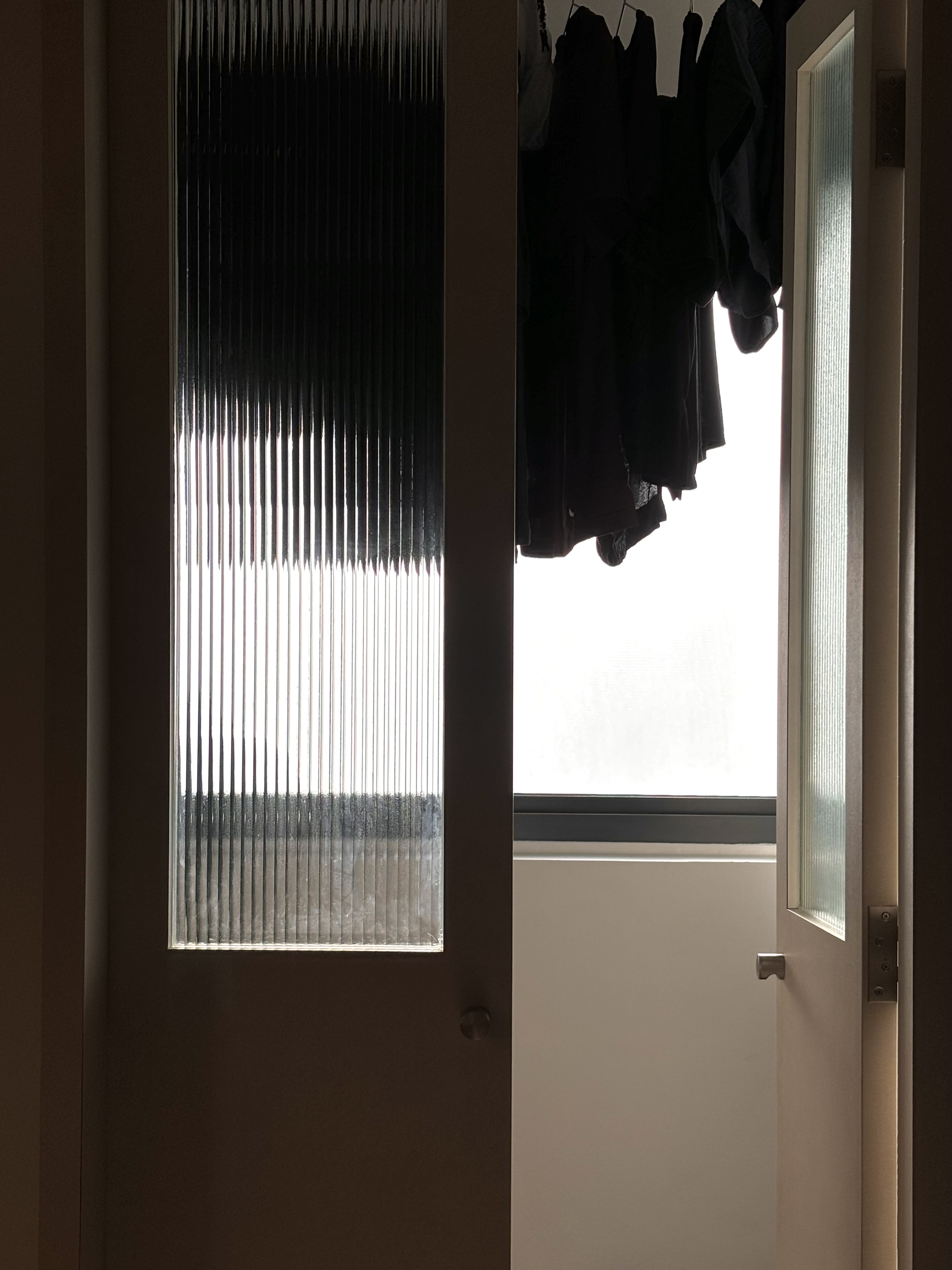 A Simple Mid-Century Modern 4-Rm BTO under $60k - Vertical blinds, sheer curtains, light filtering, natural light, window