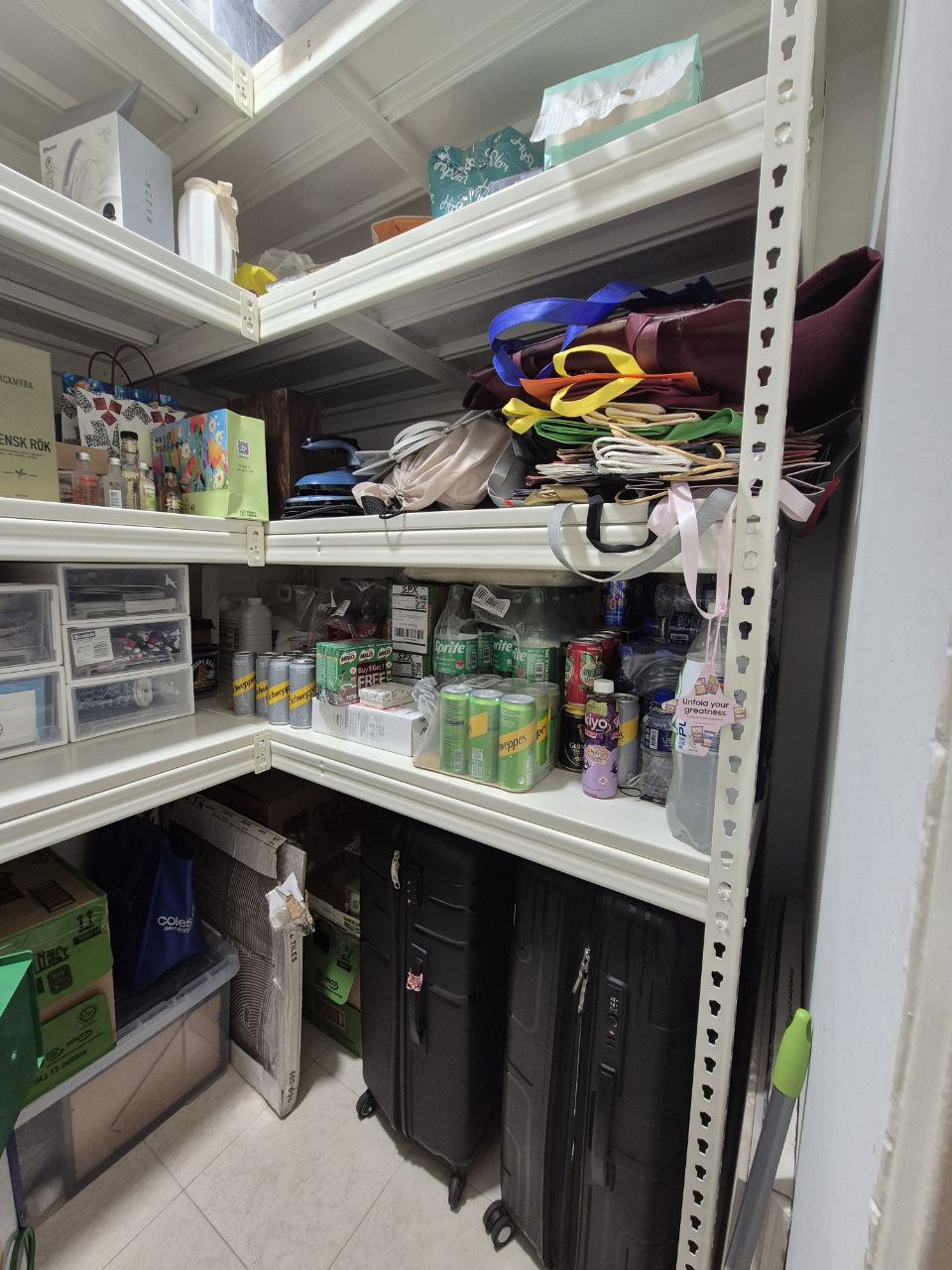 Bomb-Shelter:-racks-and-organisation-storage-of-all-sorts