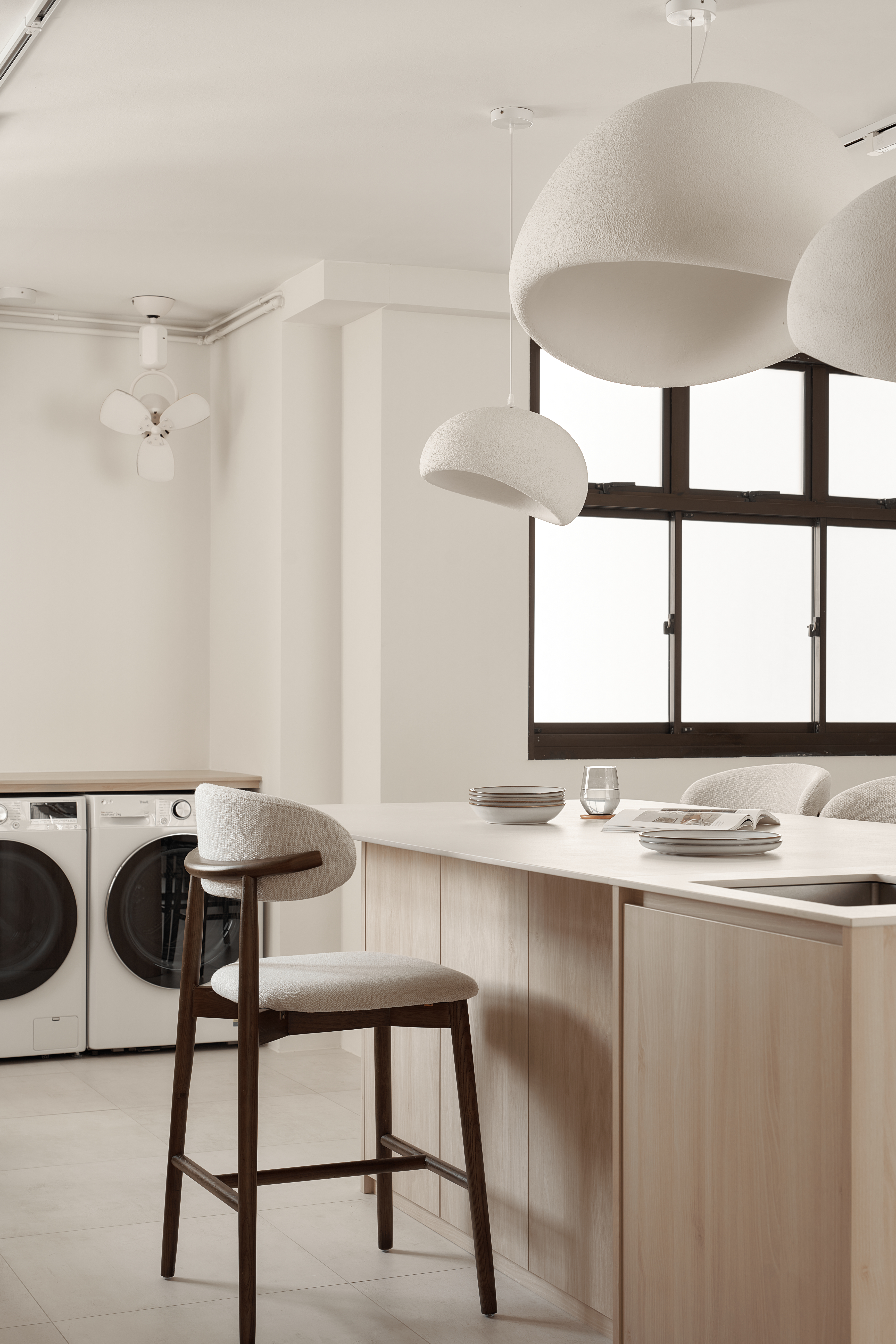 A Scandinavian-Inspired Haven of Modern Elegance - modern kitchen, minimalist design, contemporary style, sleek cabinetry