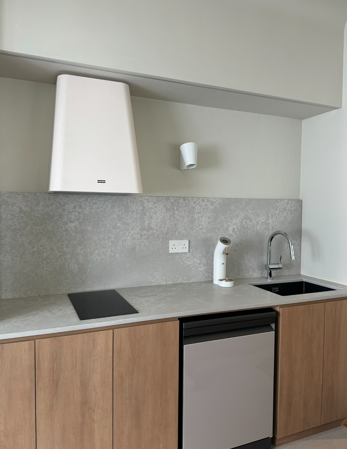 Kitchen Tour: Designing for functionality and aesthetics ✨ - modern kitchen, minimalist design, sleek appliances, granite