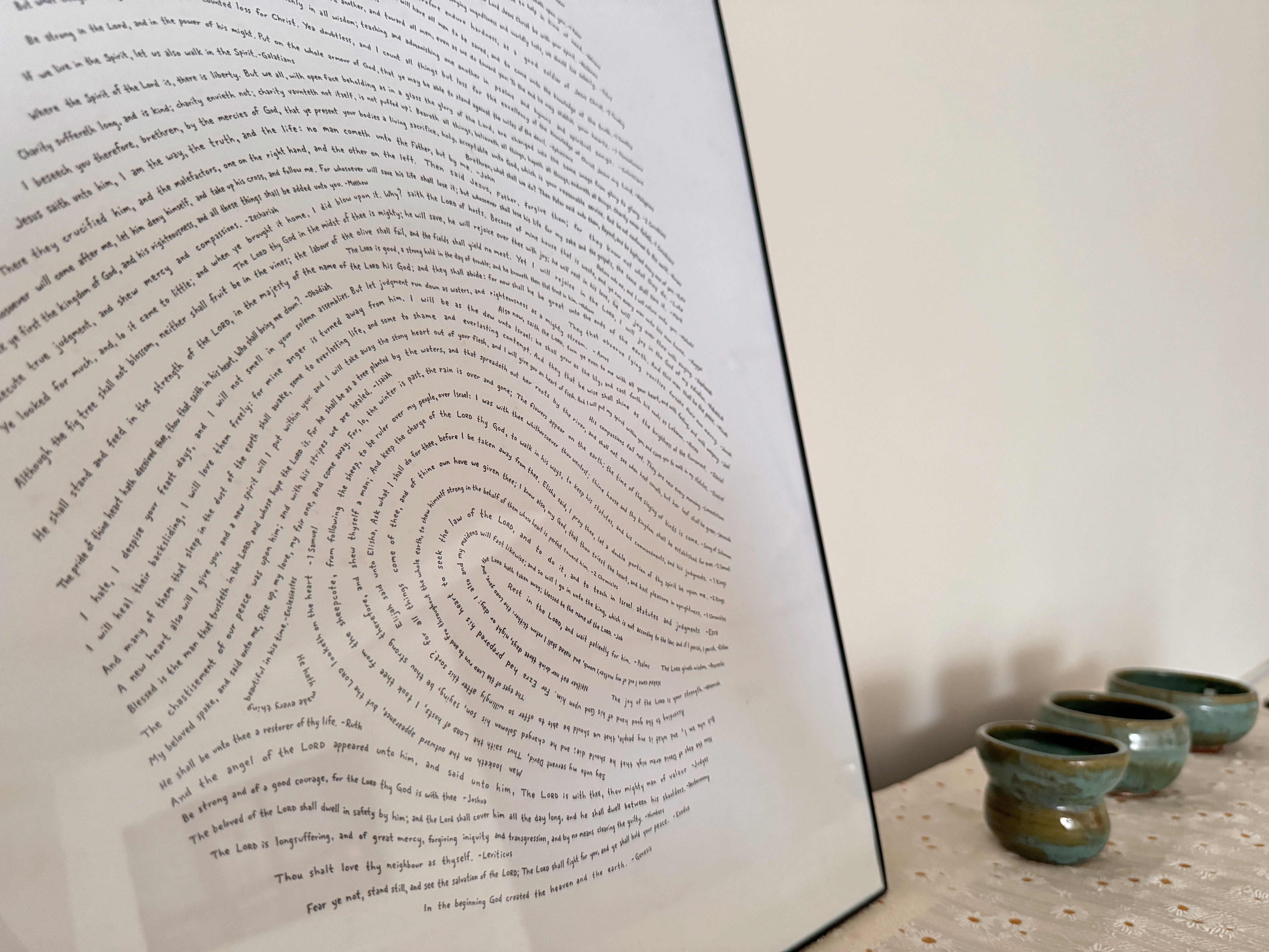 From Barn Door to Panels: Inside Our Modern Farmhouse Living Room - Book with intricate spiral design on cover, displayed on