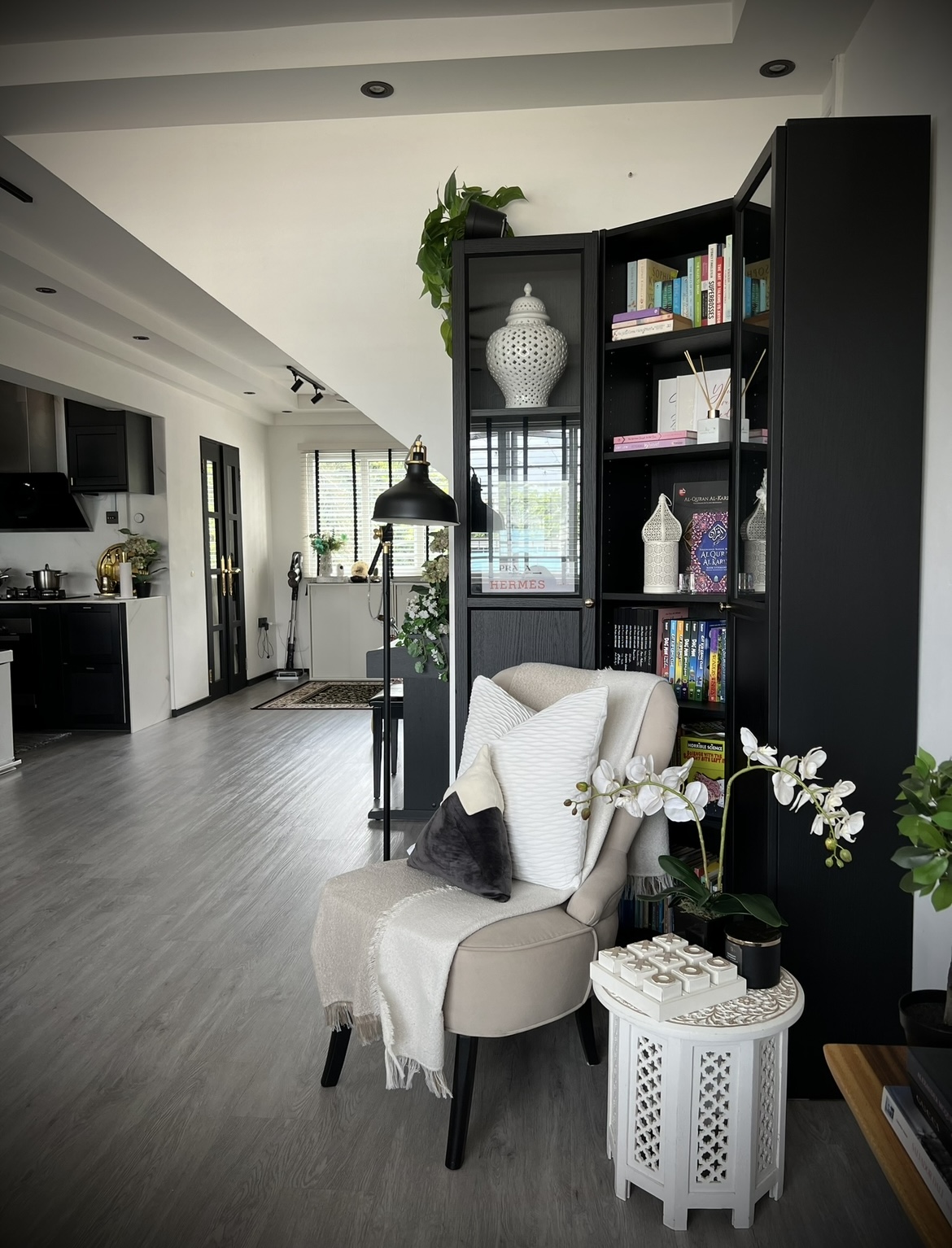 The heart of the home, where conversations flow and memories made. - modern living room, cozy corner, stylish furniture