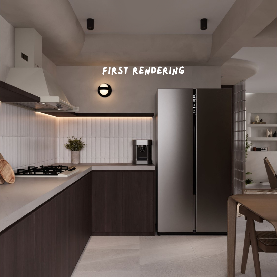 Baking A Loafy Walnut Kitchen: Our Design Process! - Modern kitchen, minimalist design, sleek appliances, stainless steel