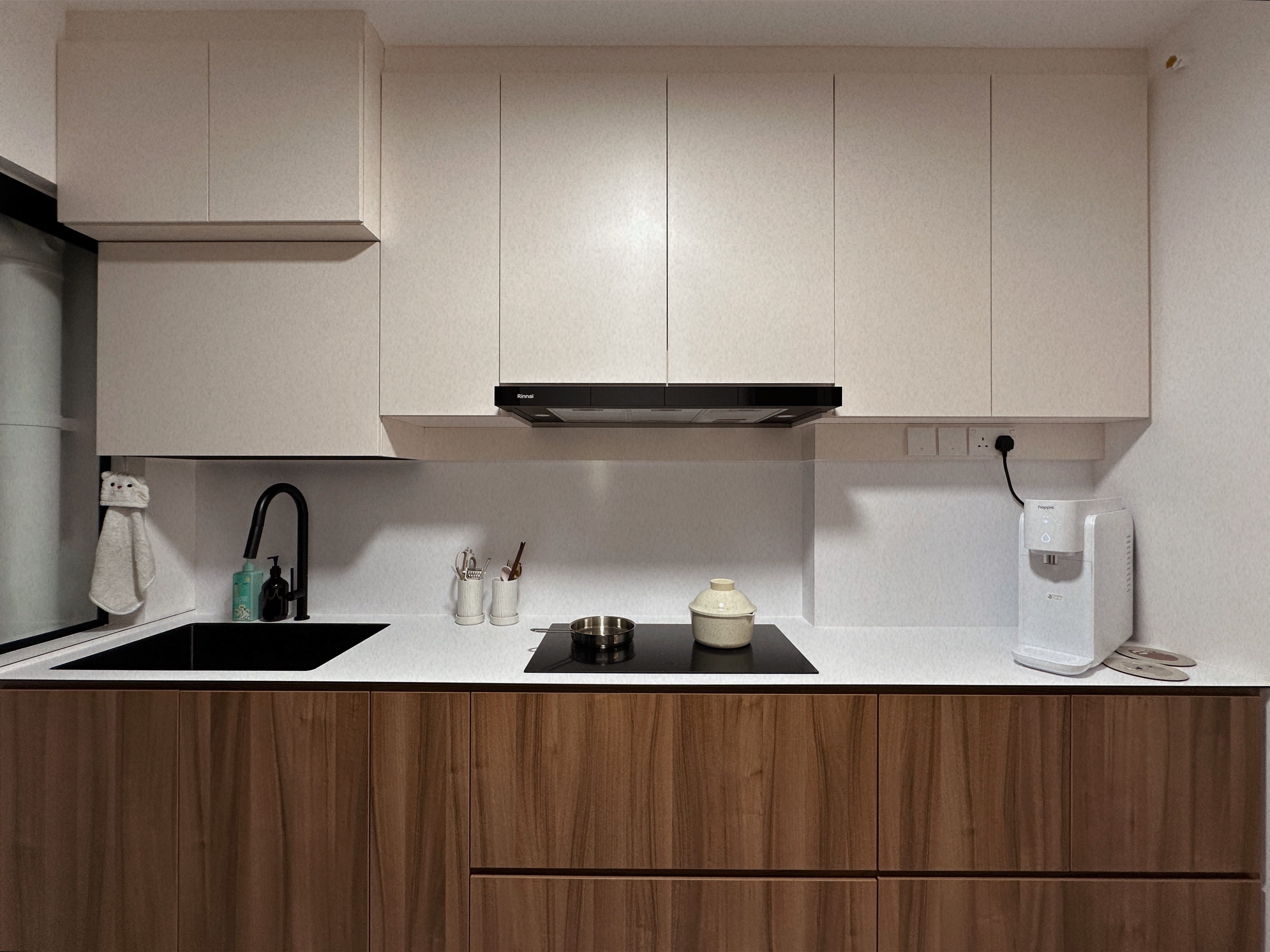 Our Open-Close Kitchen: Where Maximum Enjoyment Meets Minimum Chores - Wooden kitchen cabinets, modern design, minimalist