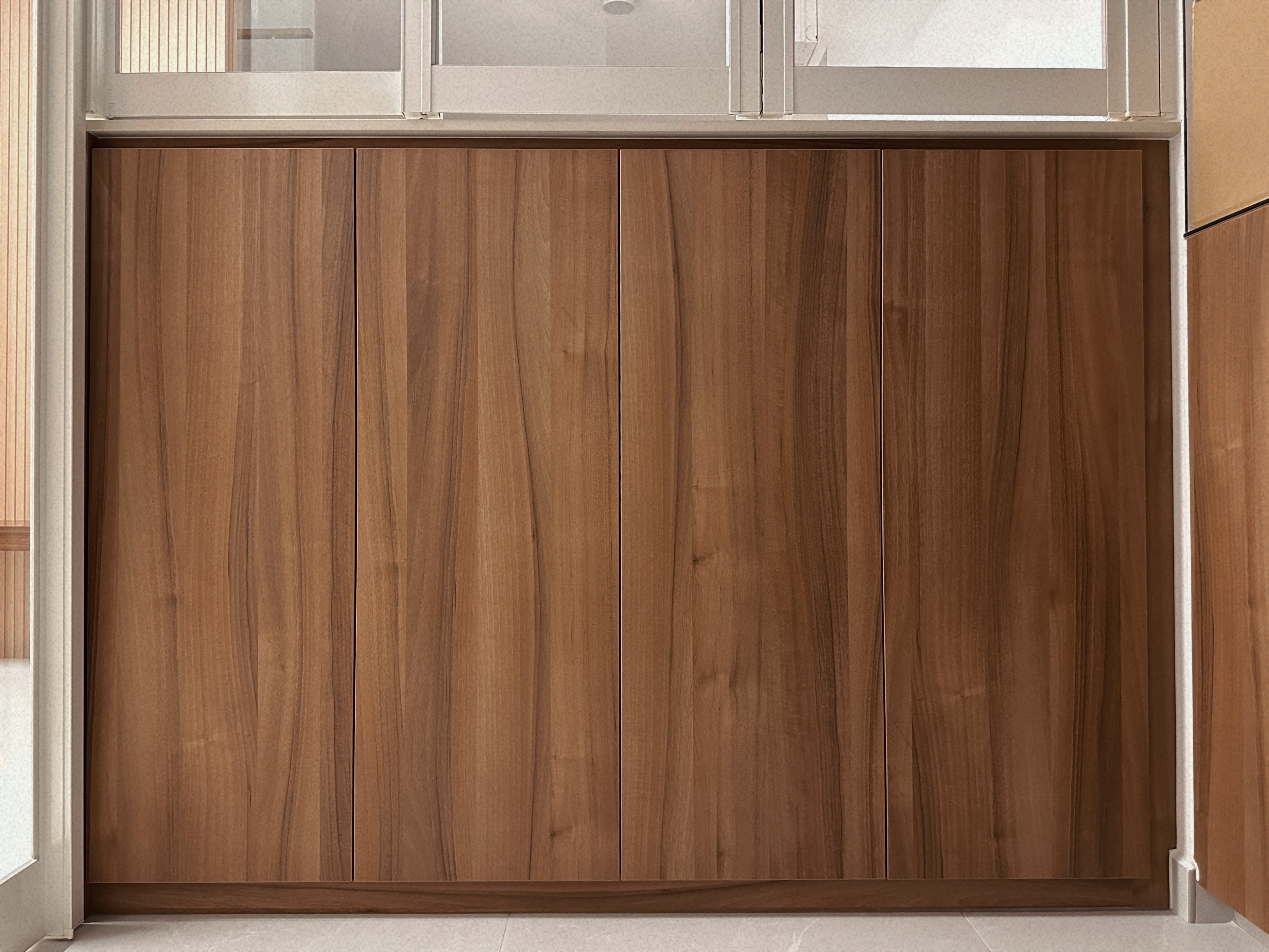 Our Open-Close Kitchen: Where Maximum Enjoyment Meets Minimum Chores - Wooden panel, cabinetry, modern design, wooden