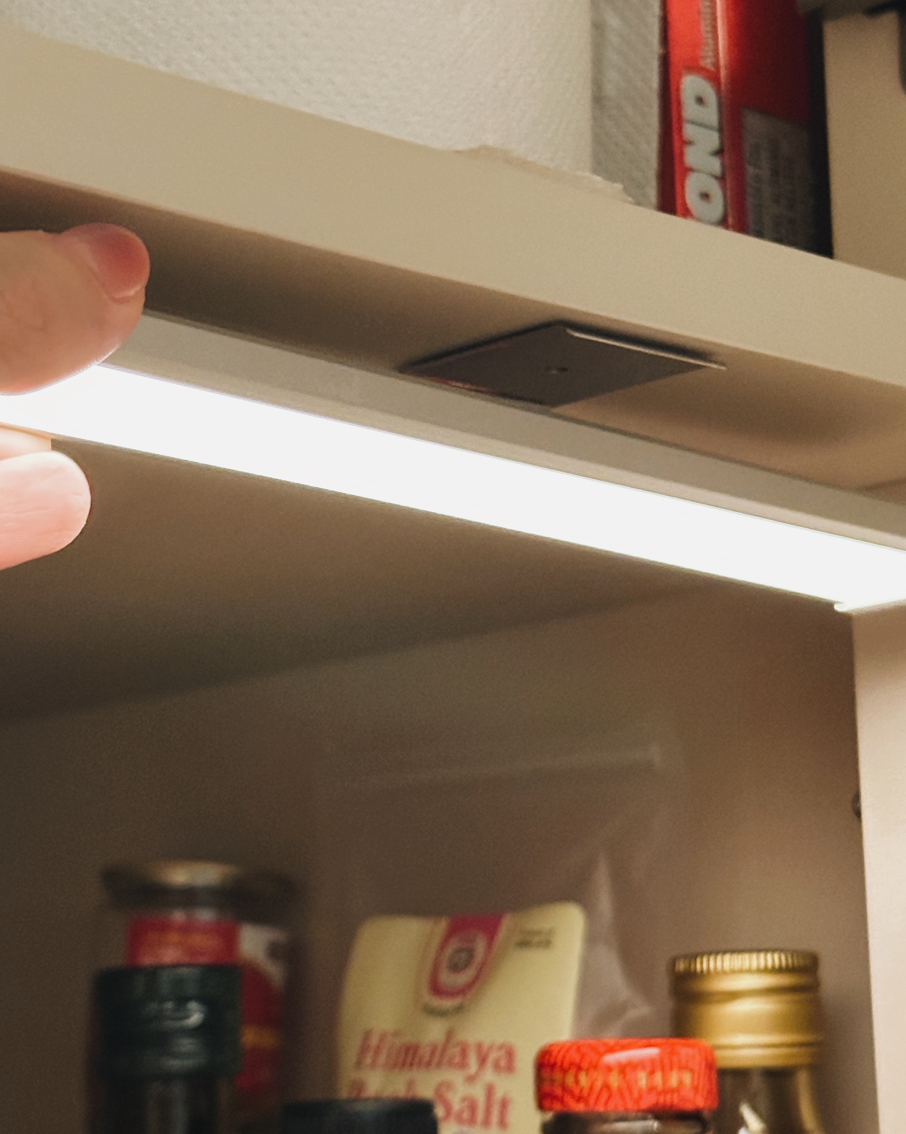 Minimalist Kitchen Essentials: Making the Most of Small Condo Spaces - Light fixture, cabinet, shelf, kitchen, spice rack