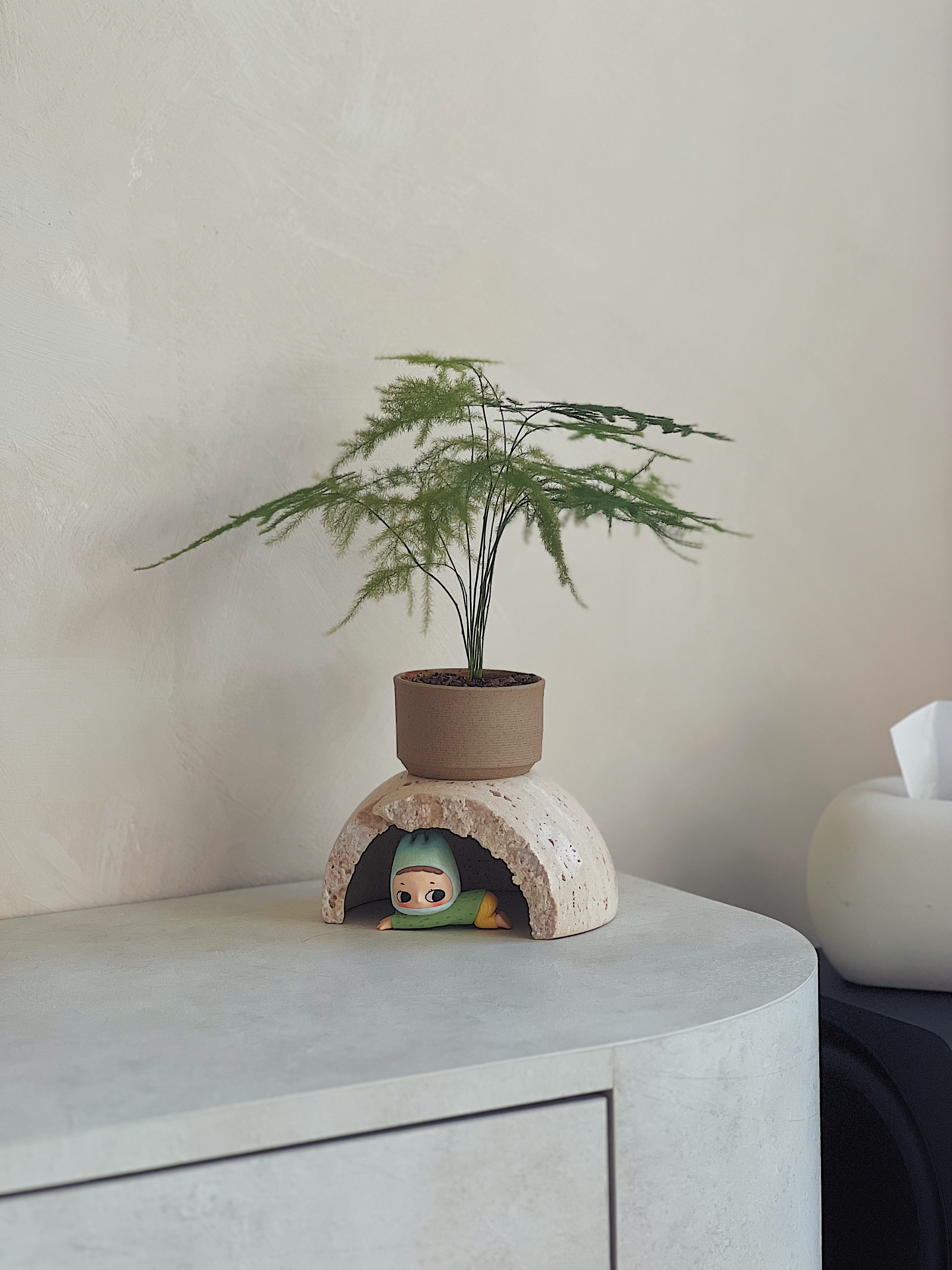 Favourite Cozy Corners of our Home  - modern indoor setting, minimalist decor, textured wall, light-colored furniture