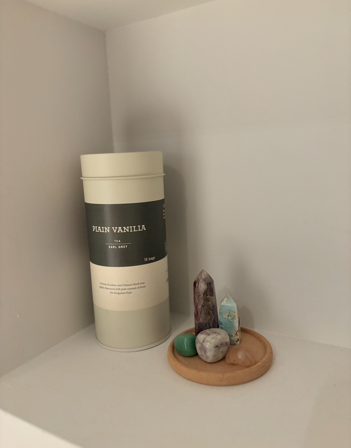 Before and After: Functional Entryway, Maximising Space - plain vanilla tea, earl grey, 15 bags, blend of Indian and Chinese