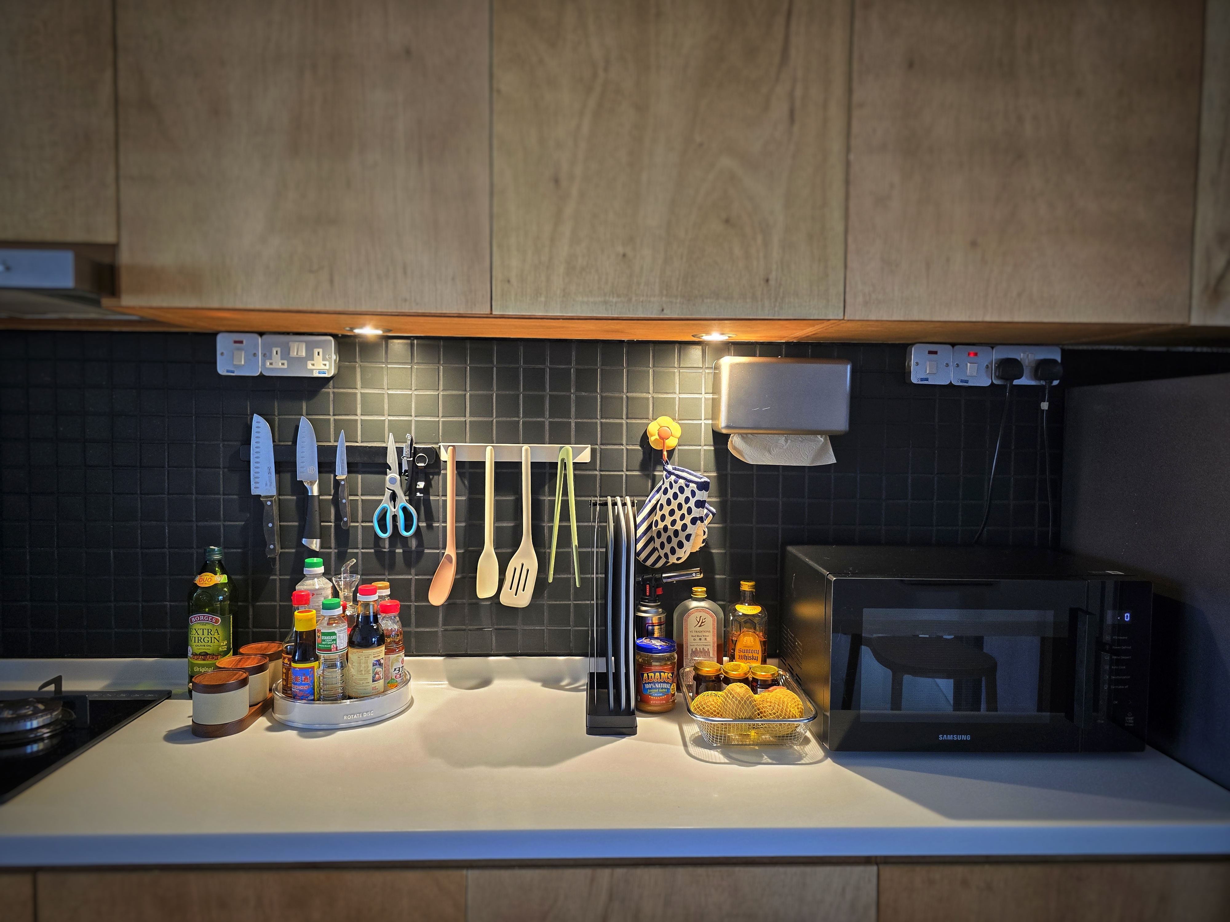 Our-open-kitchen-concept---The-plywood-pantry.