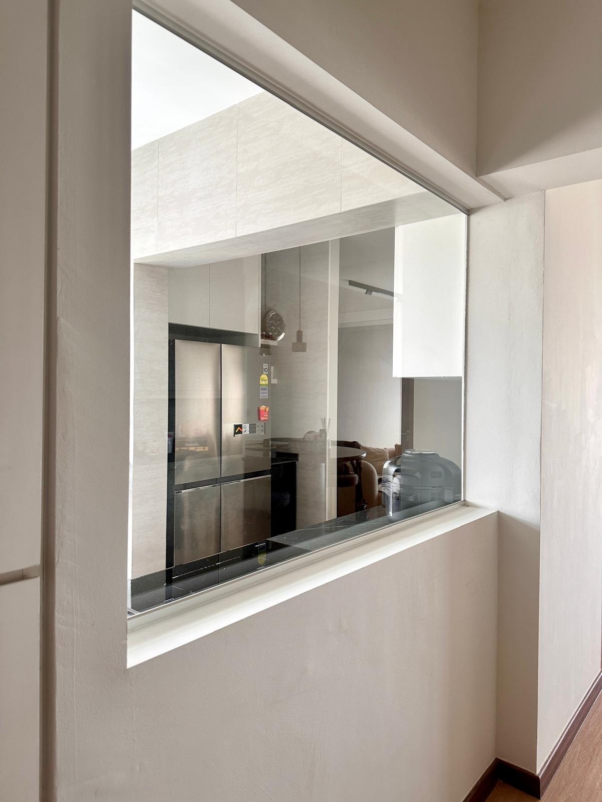 House Tour: Minimalist Home Reno for S$37K | Tampines - Modern kitchen and living area, minimalist design, sleek appliances