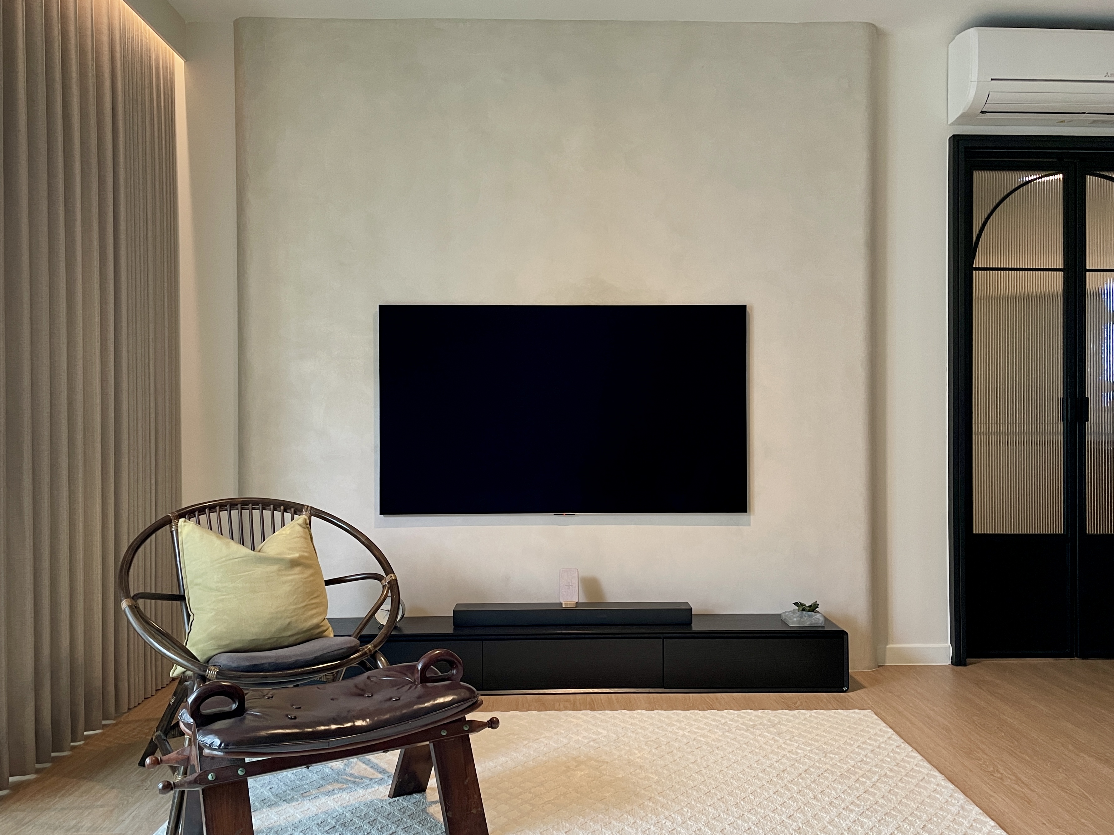 Living-Room:-Designing-our-living-room-around-70s--esque-Green-Sofa-