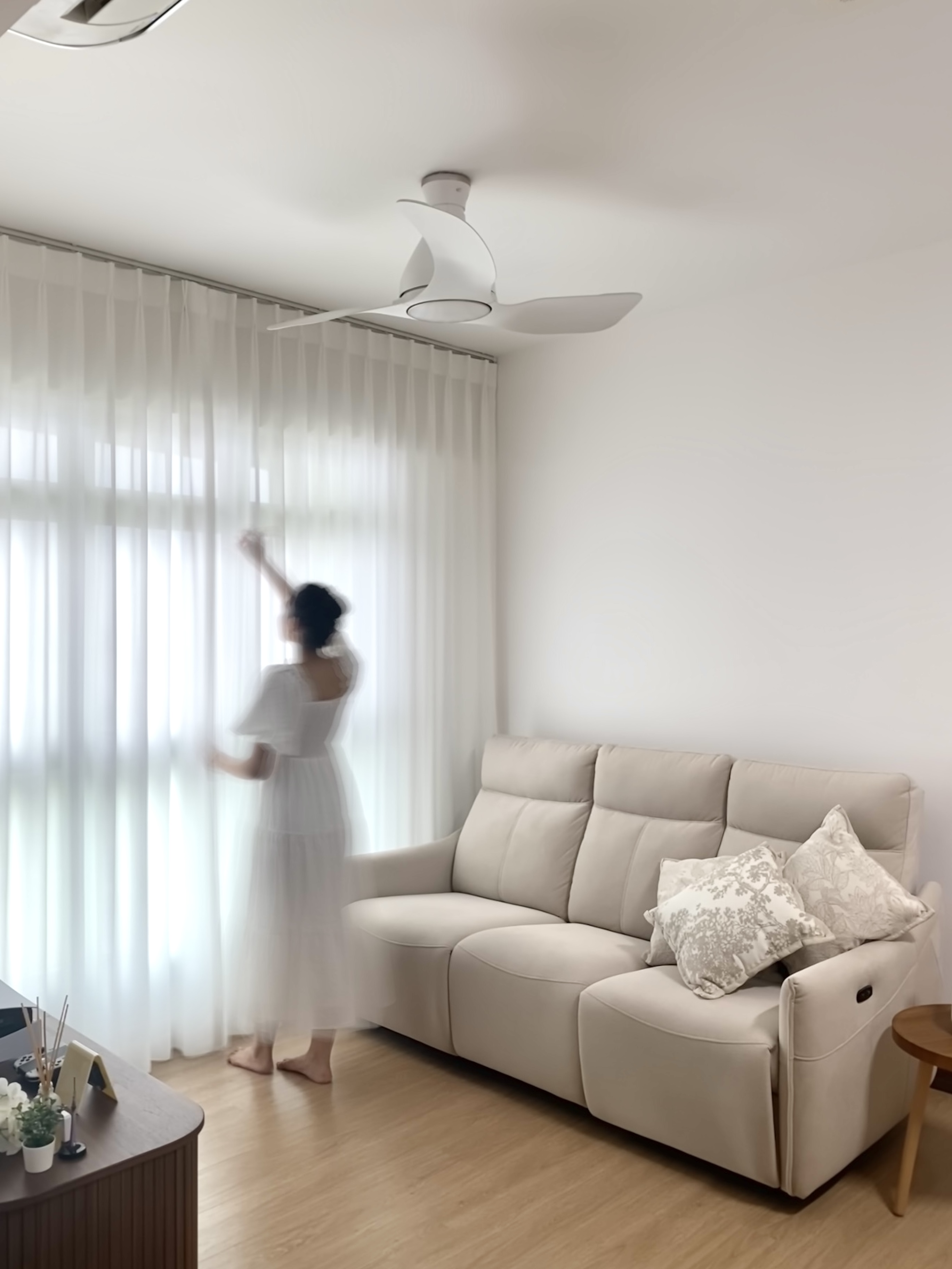 House Tour: A Japandi-Minimalist Inspired 3-Room BTO | $31K Reno